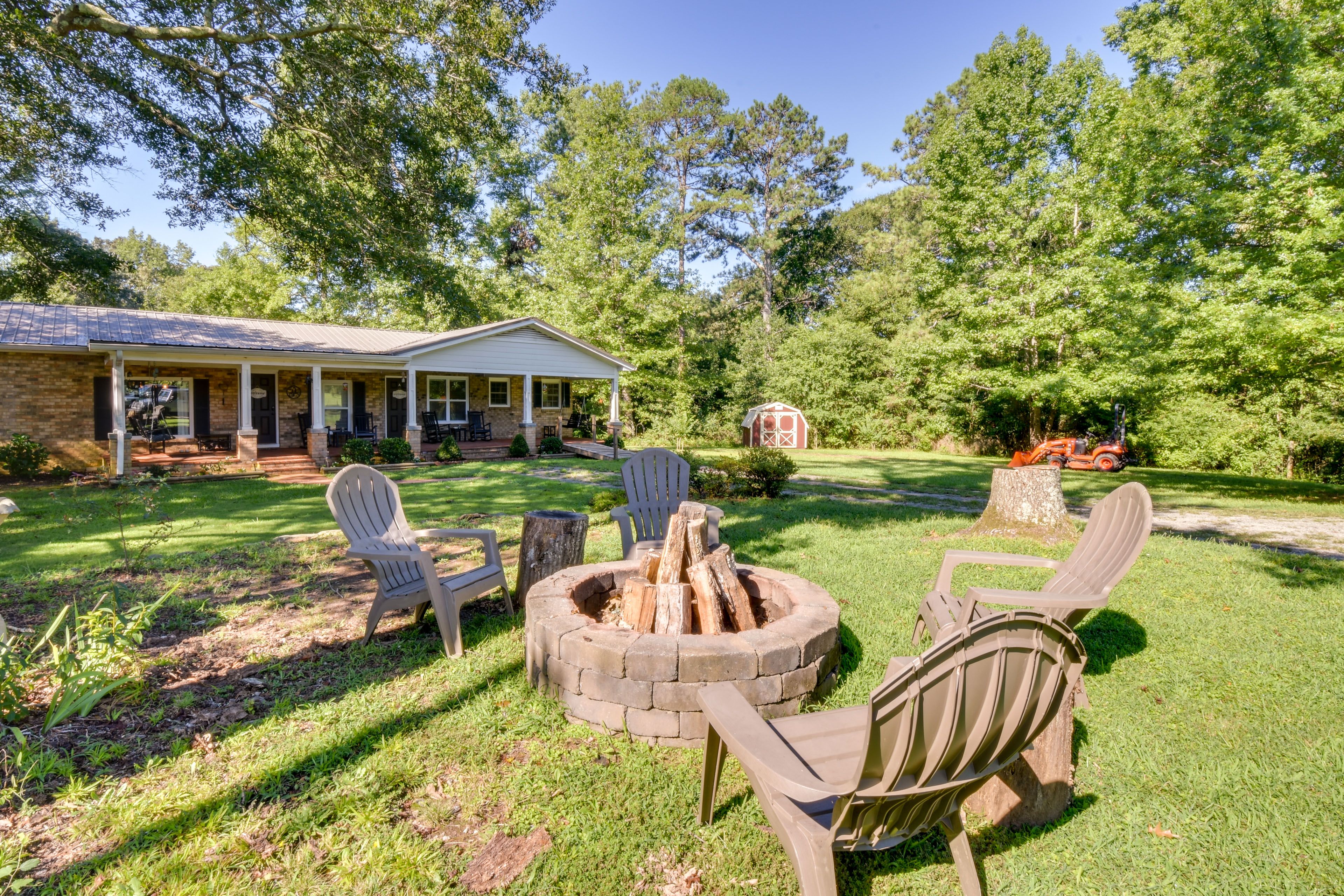 Fire Pit (Wood Provided)