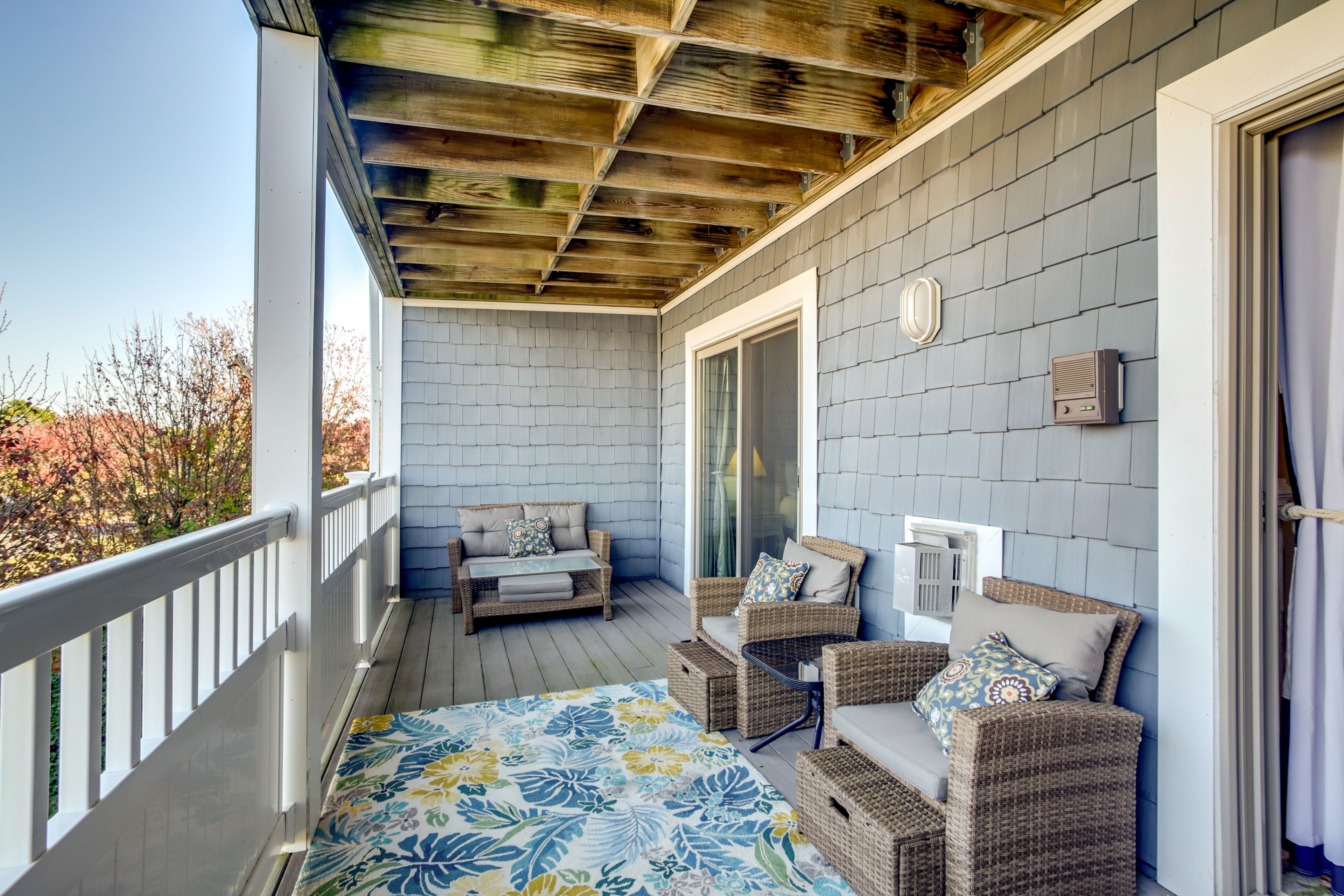 Private Balcony | Lounge Seating | Community Amenities