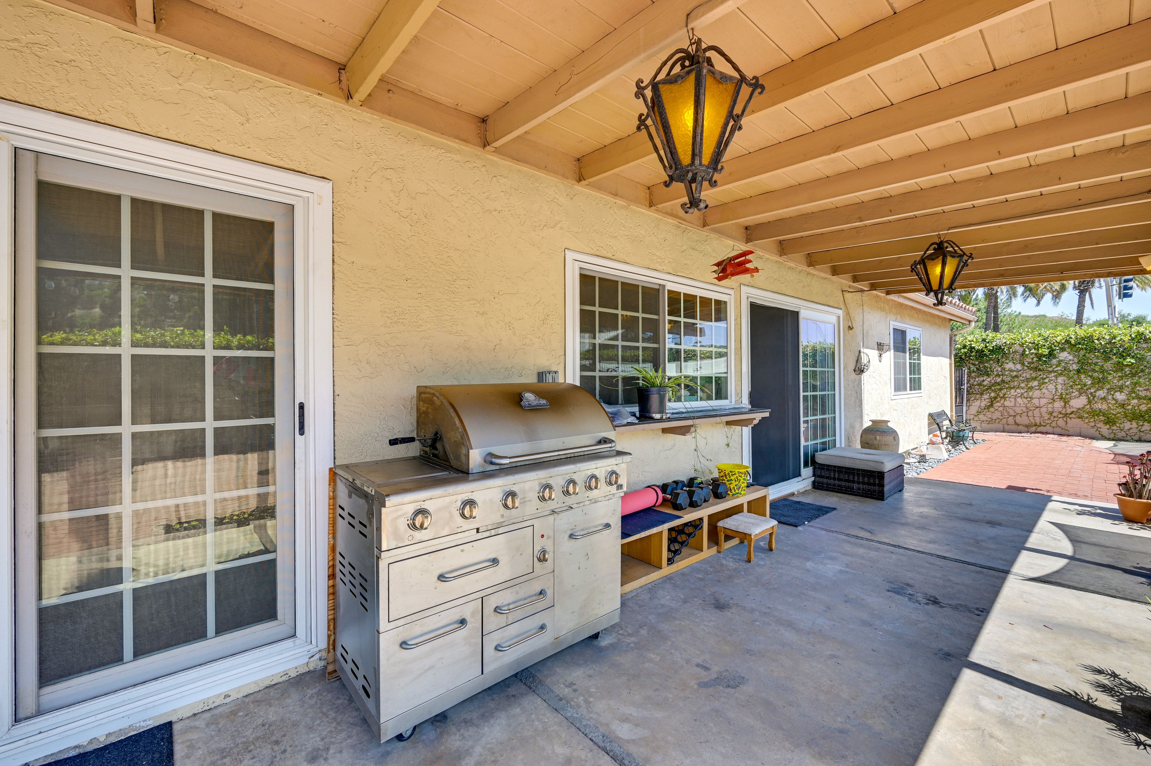 House Exterior | Furnished Patio | Gas Grill