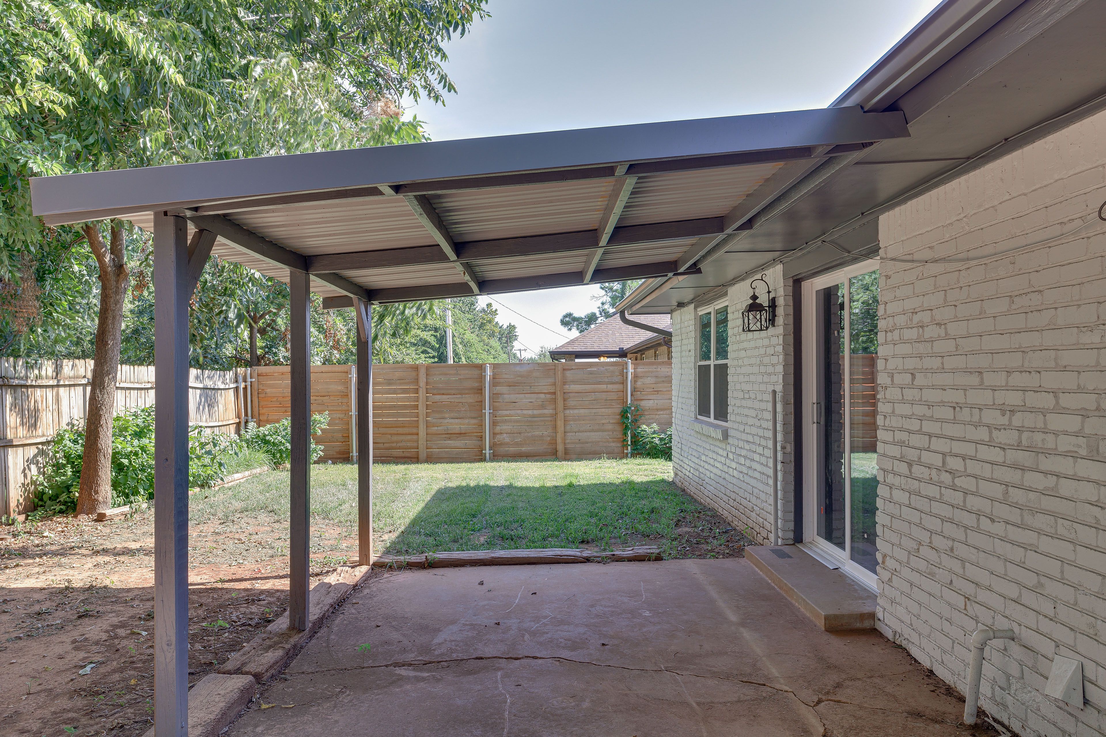 Private Backyard Area