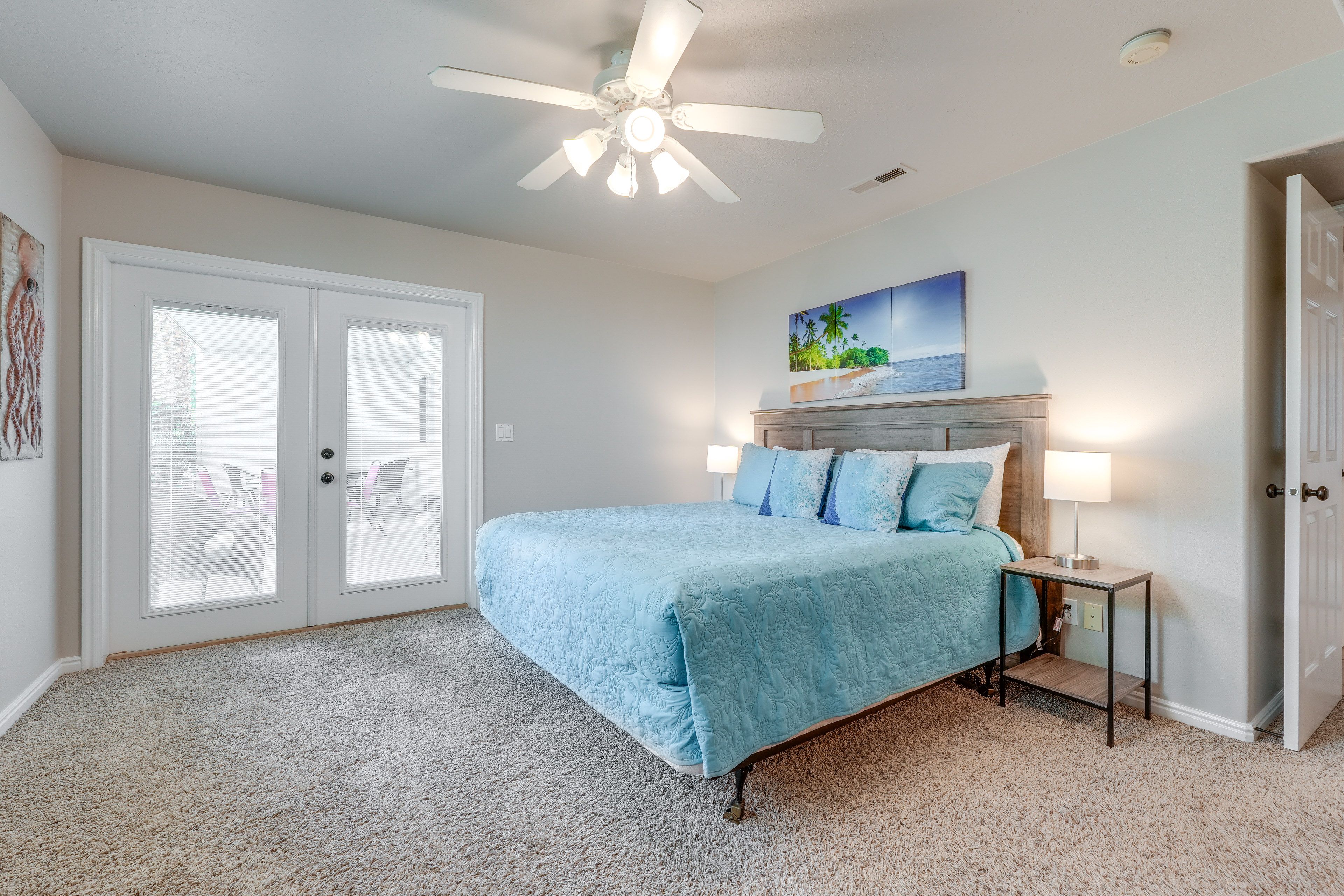 Bedroom Suite | King Bed | Access to Patio | Smart TV