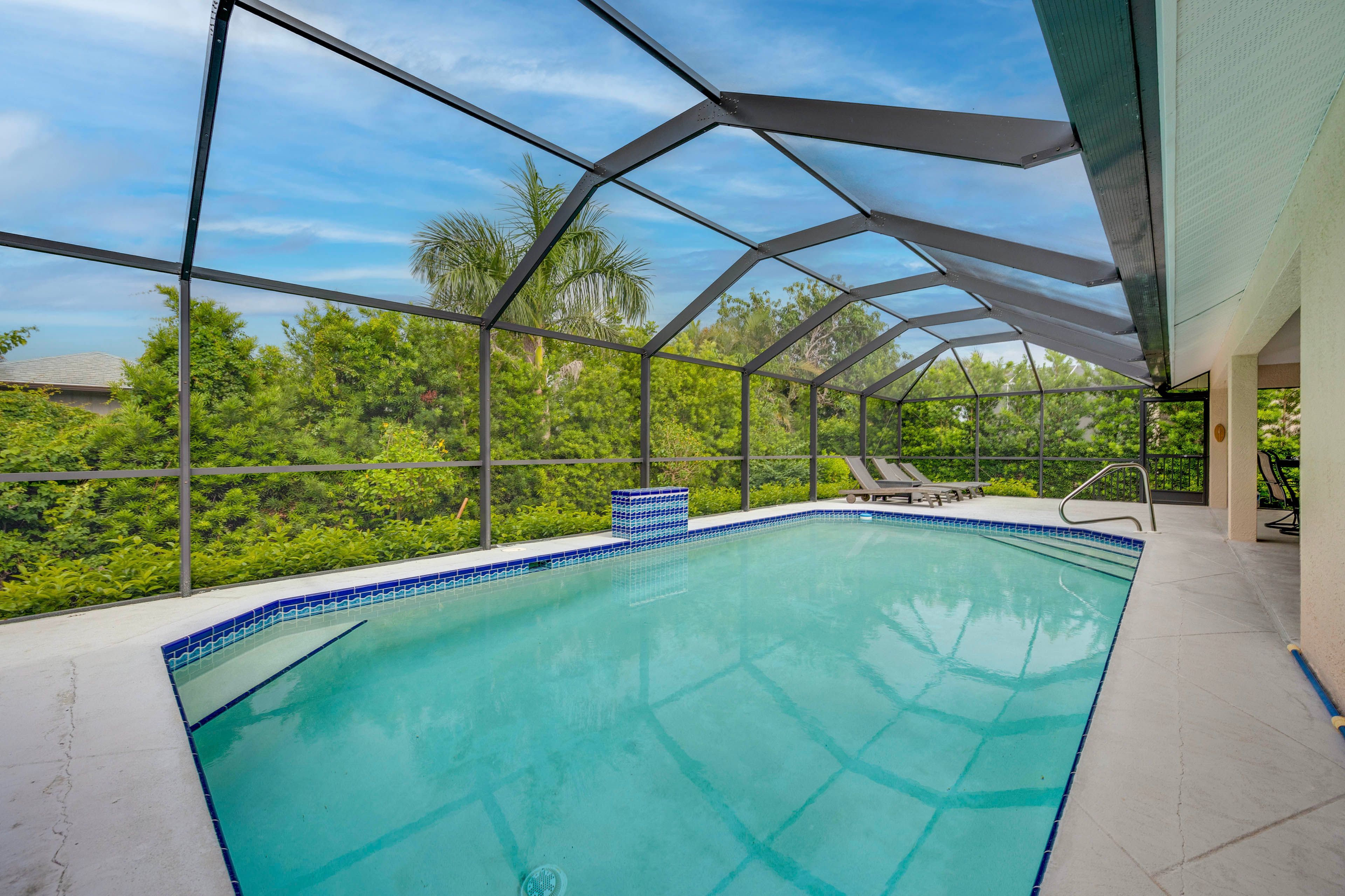 Marco Island Vacation Rental | 3BR | 3BA | 4 Steps Required to Enter
