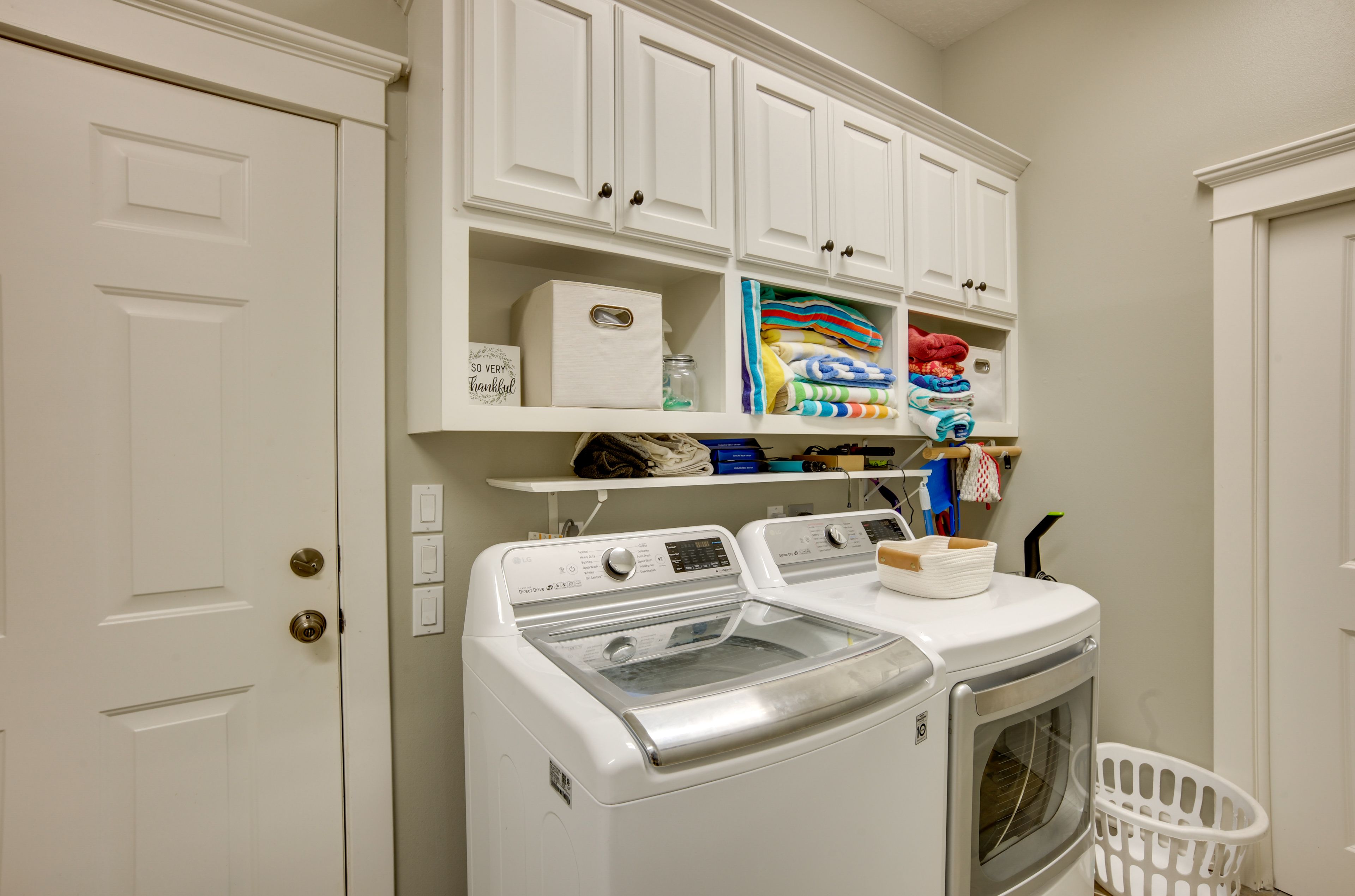 Laundry Area | Washer/Dryer | Iron/Board