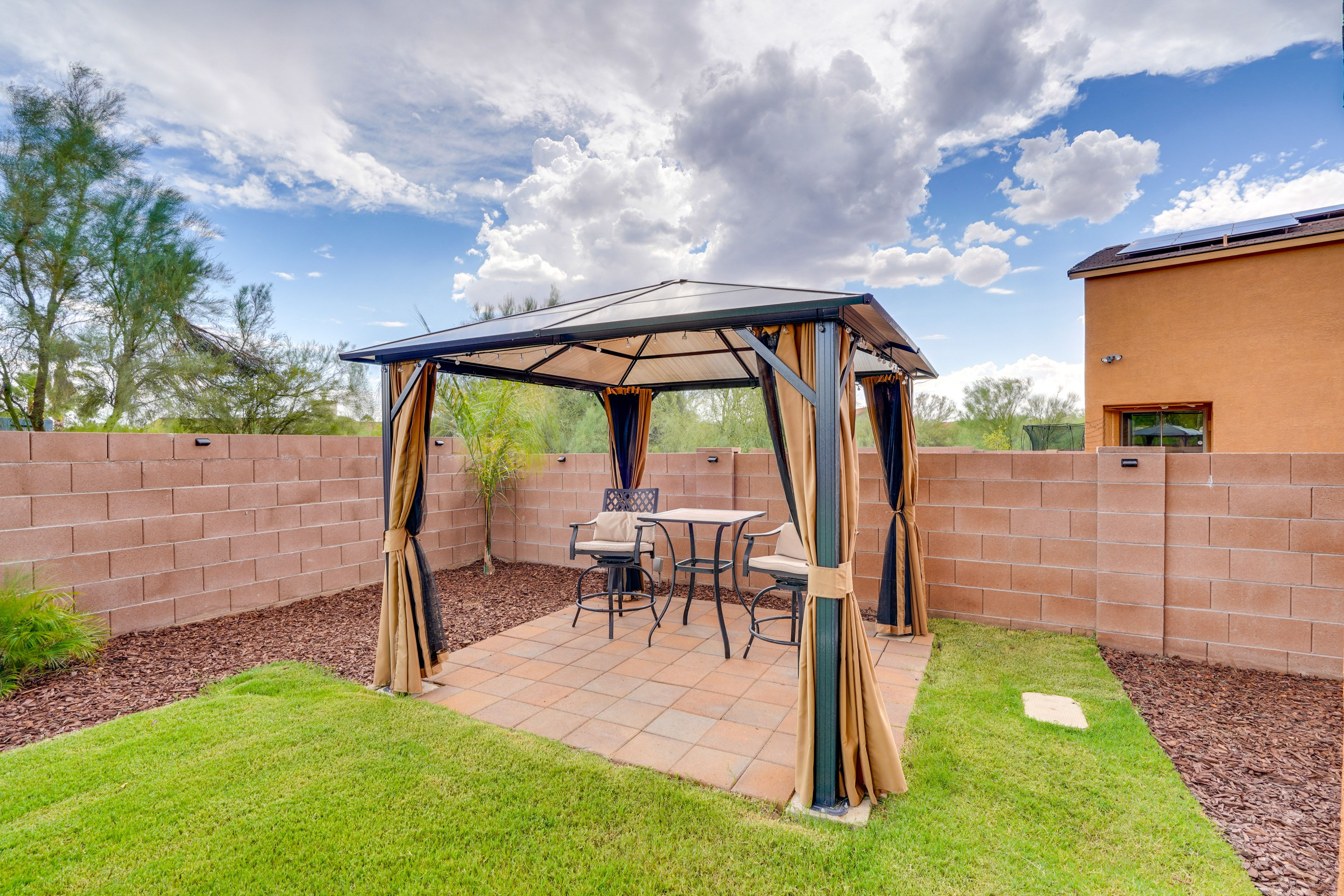 Private Fenced Backyard | Covered Patio