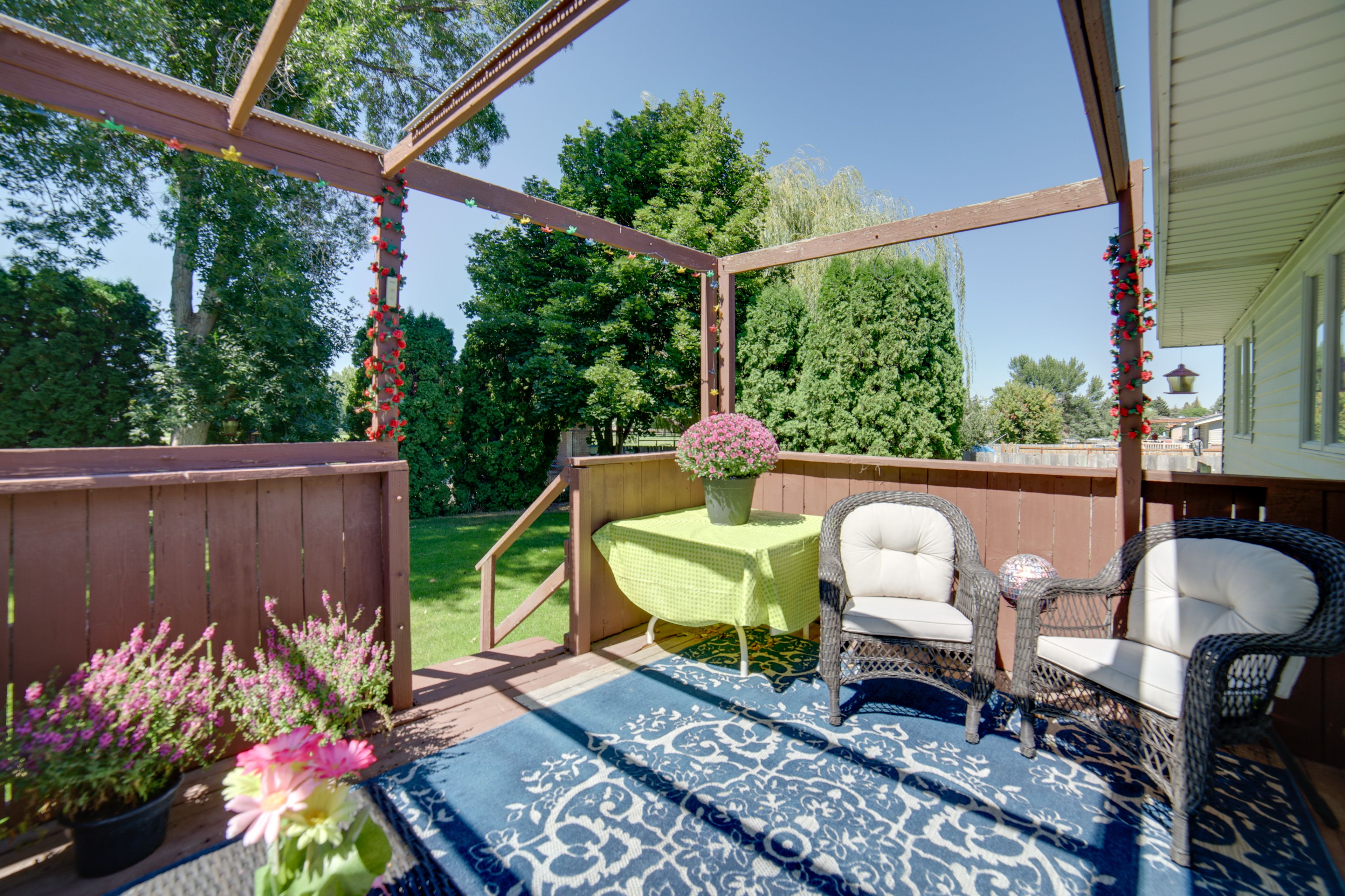 Deck | Pellet Smoker | Outdoor Seating