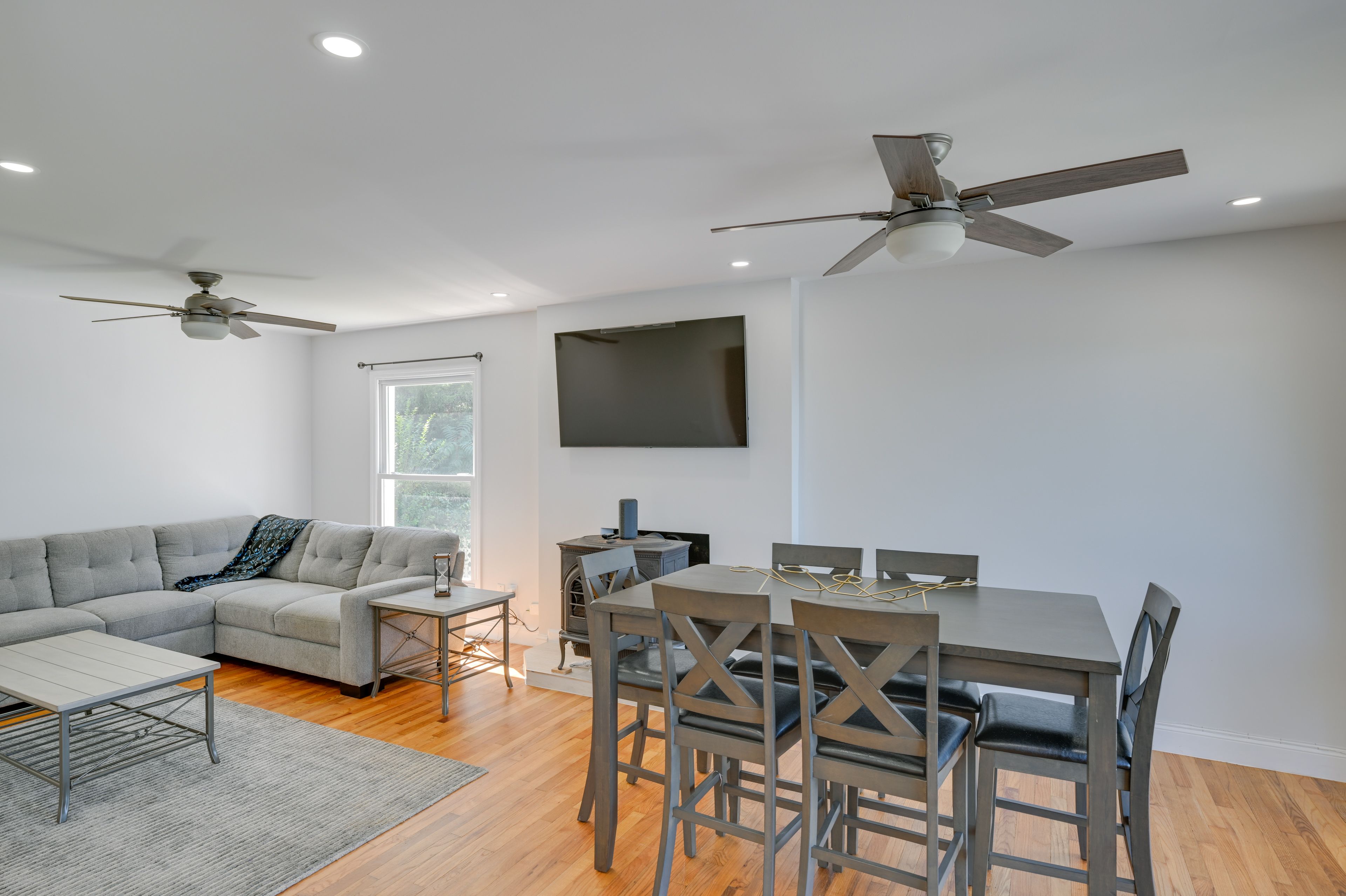 Dining Area + Living Area
