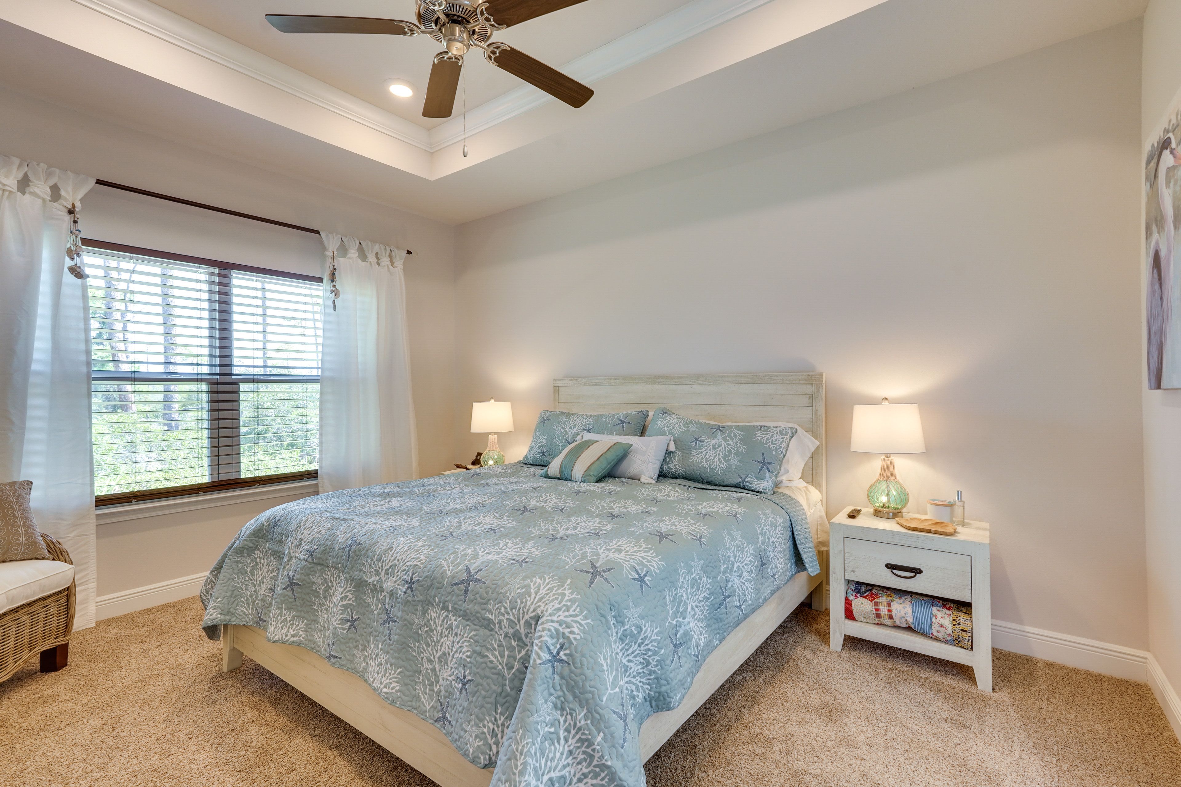 Bedroom 1 | King Bed | Smart TV | Linens Provided