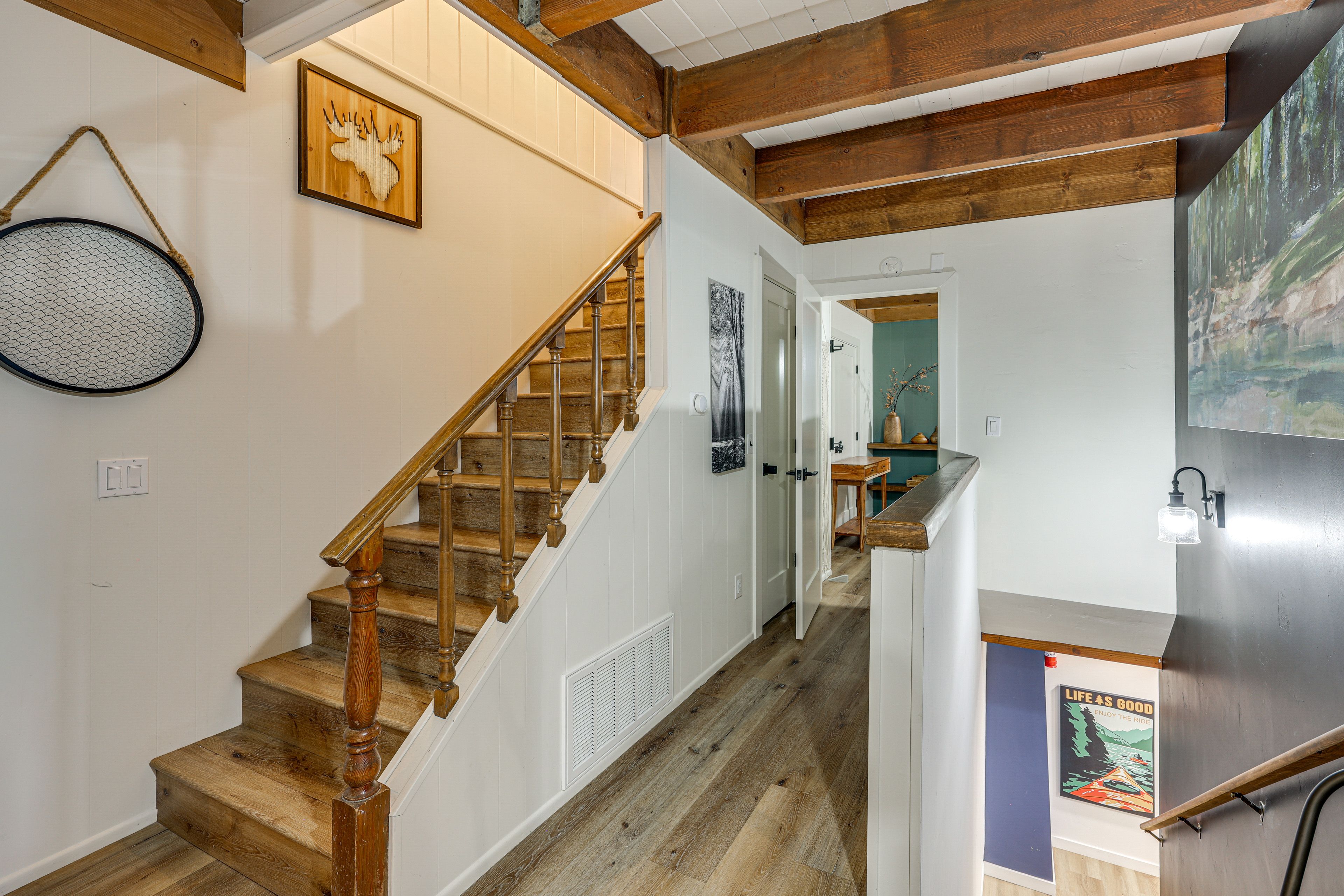Stairs to Access Lower Level