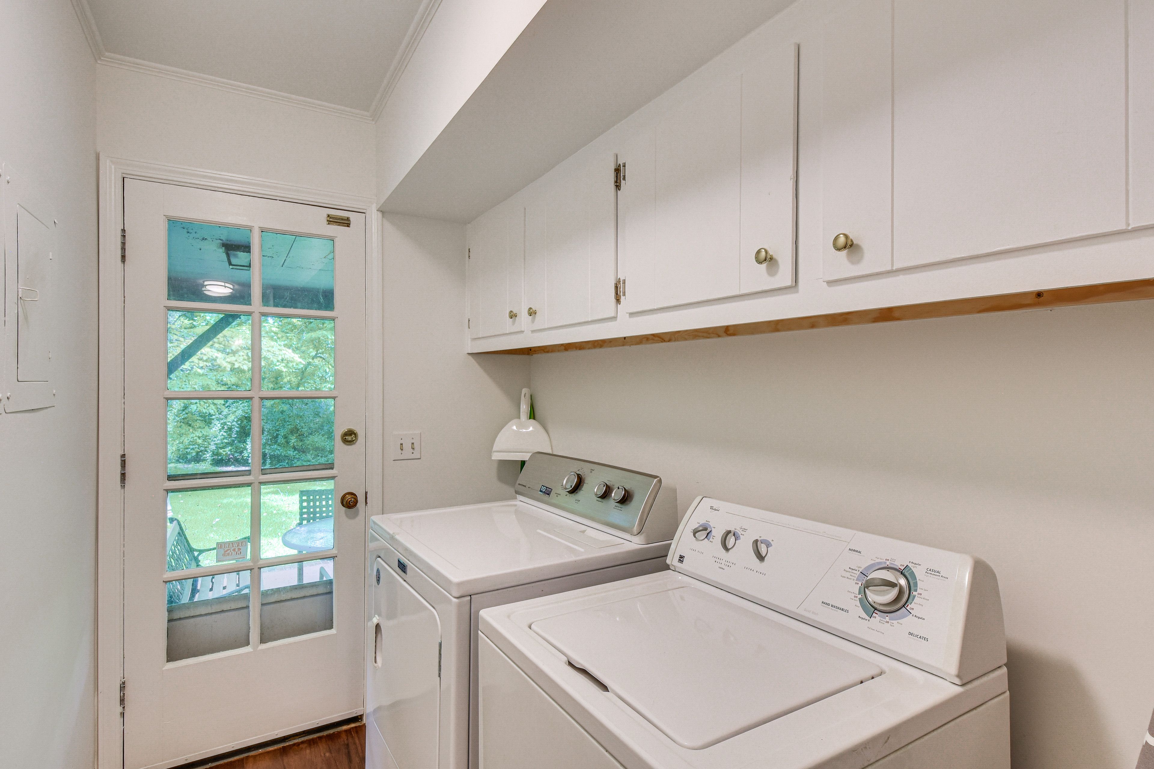Washer & Dryer | 1st Floor | Detergent Provided
