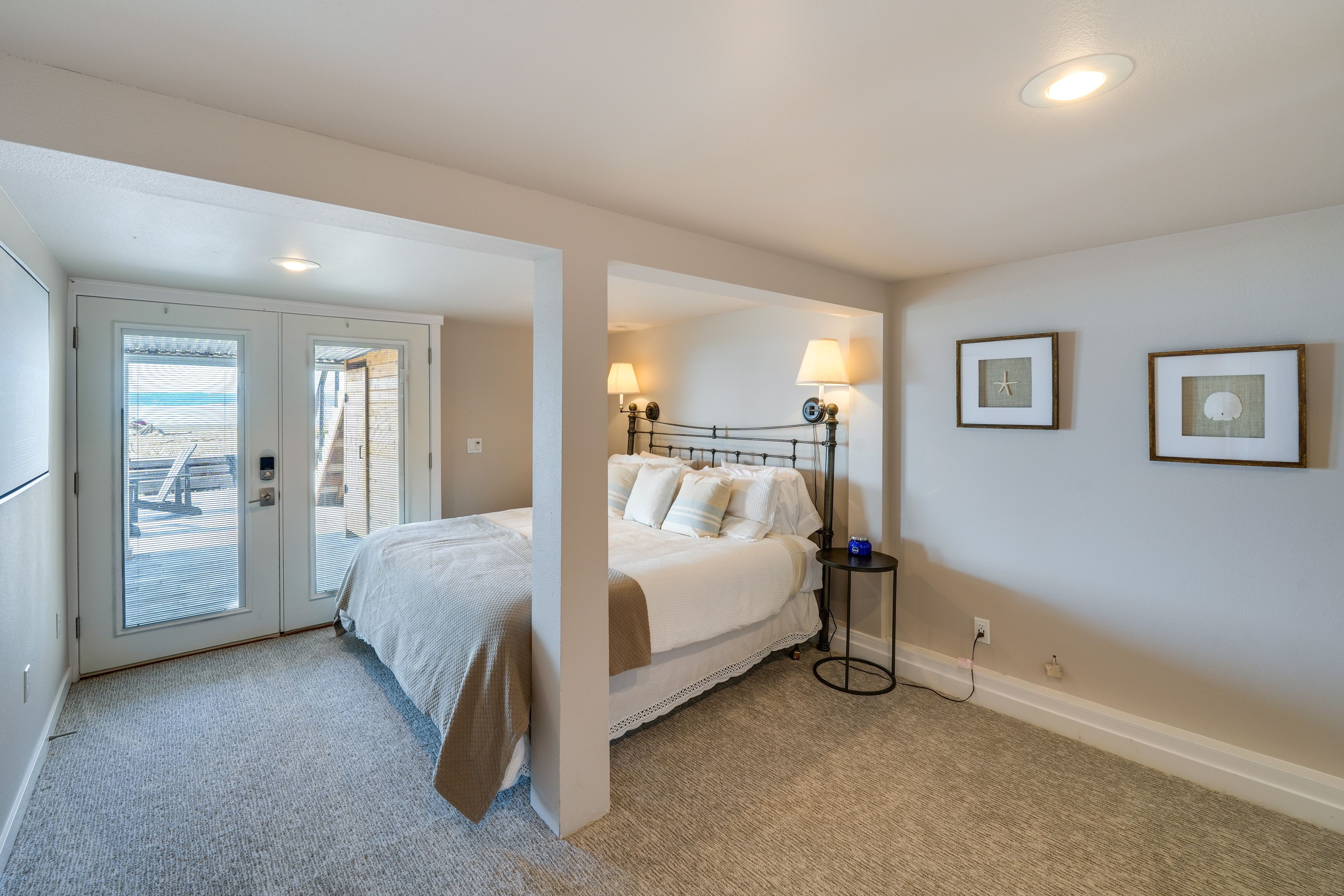 Bedroom 1 | King Bed | Linens Provided | Lower Level