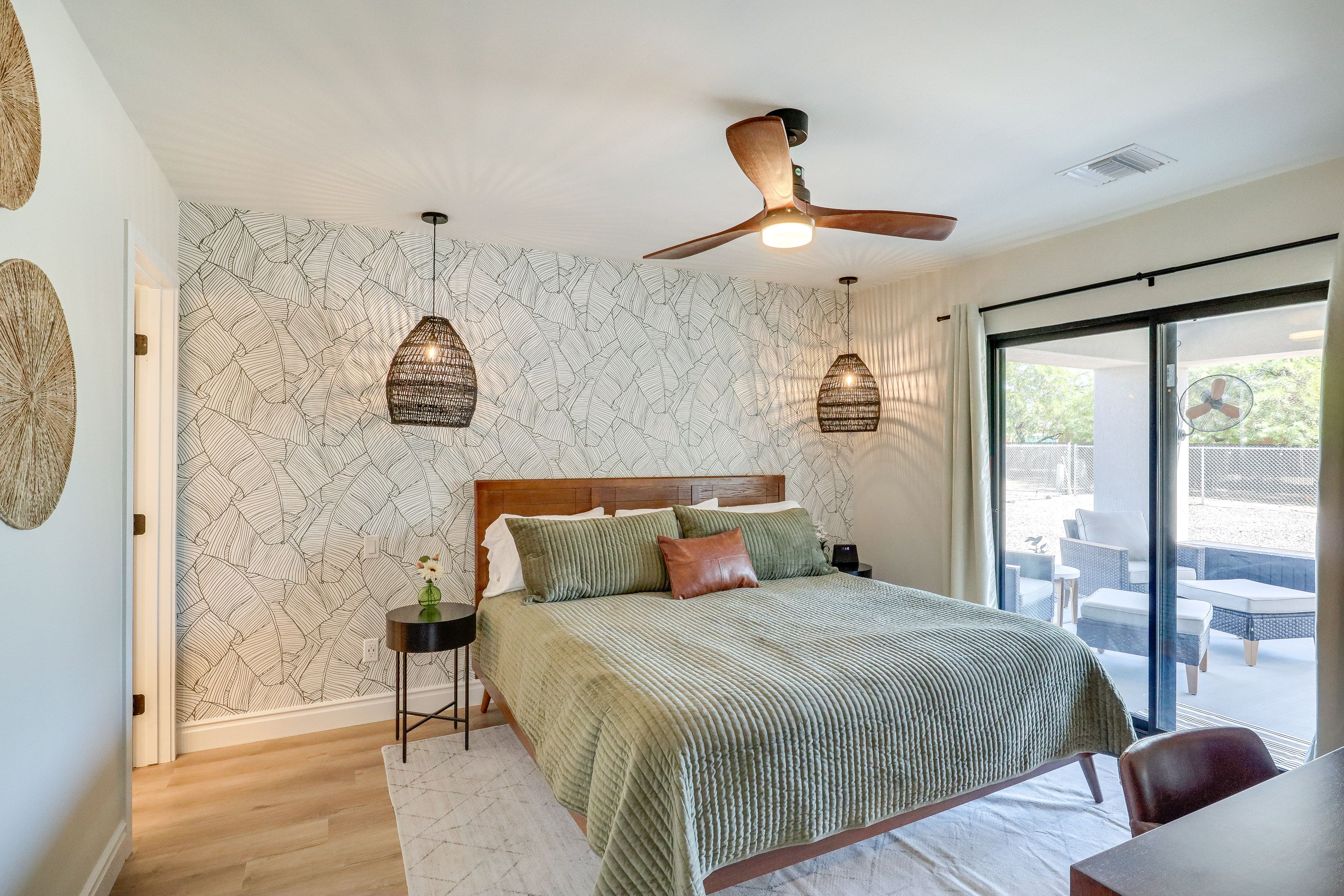 Bedroom 1 | King Bed | Patio Access | En-Suite Bathroom