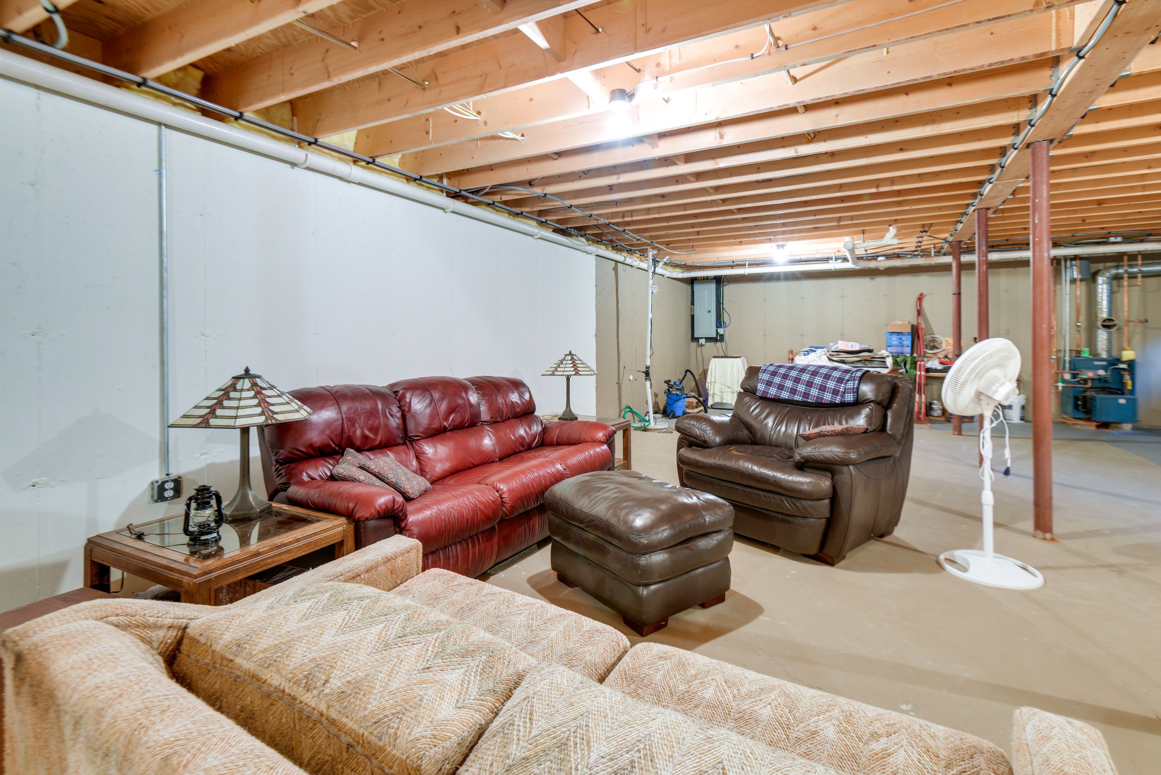 Basement Living Area