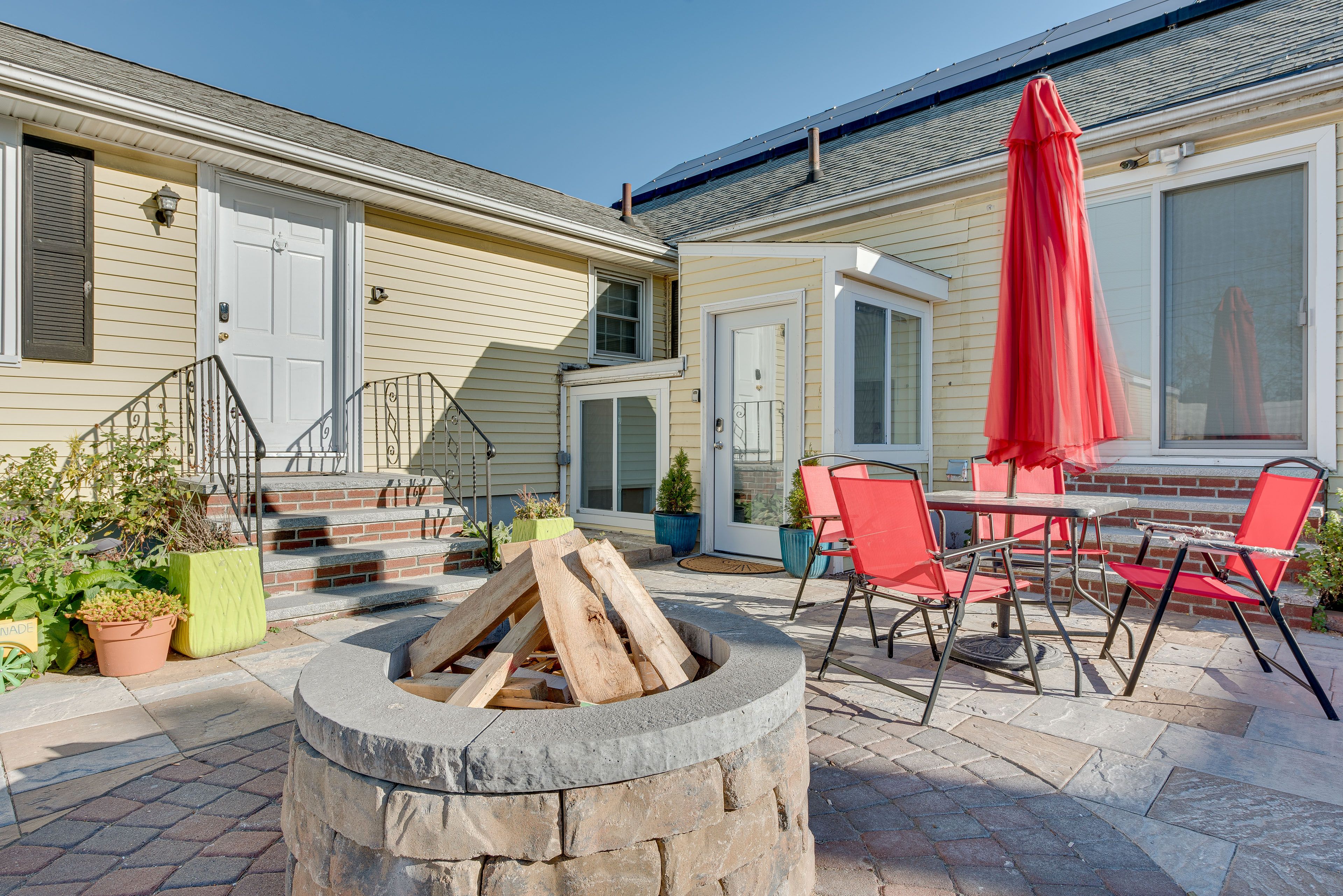 Shared Patio Area