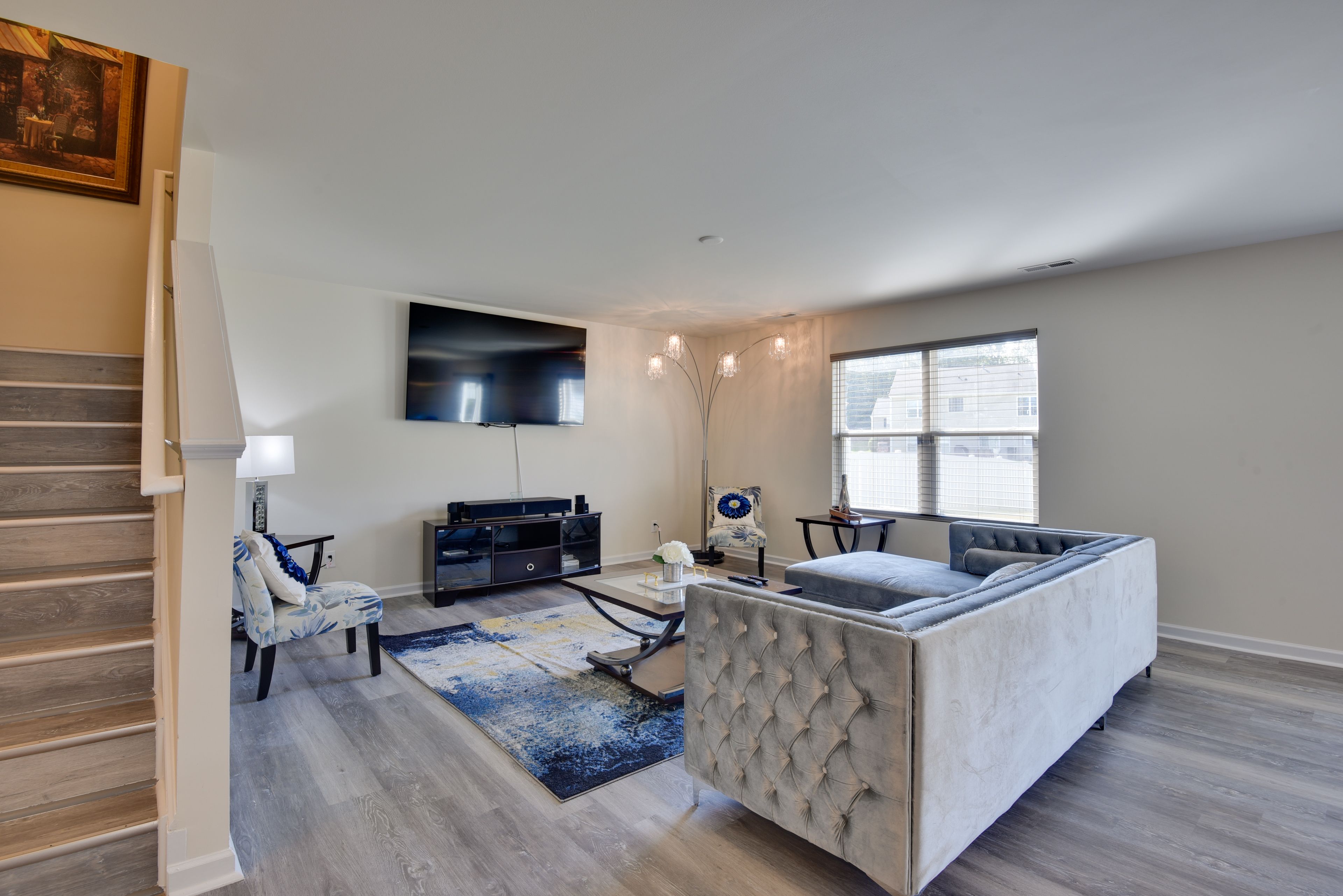 Living Room | Central Air Conditioning & Heating