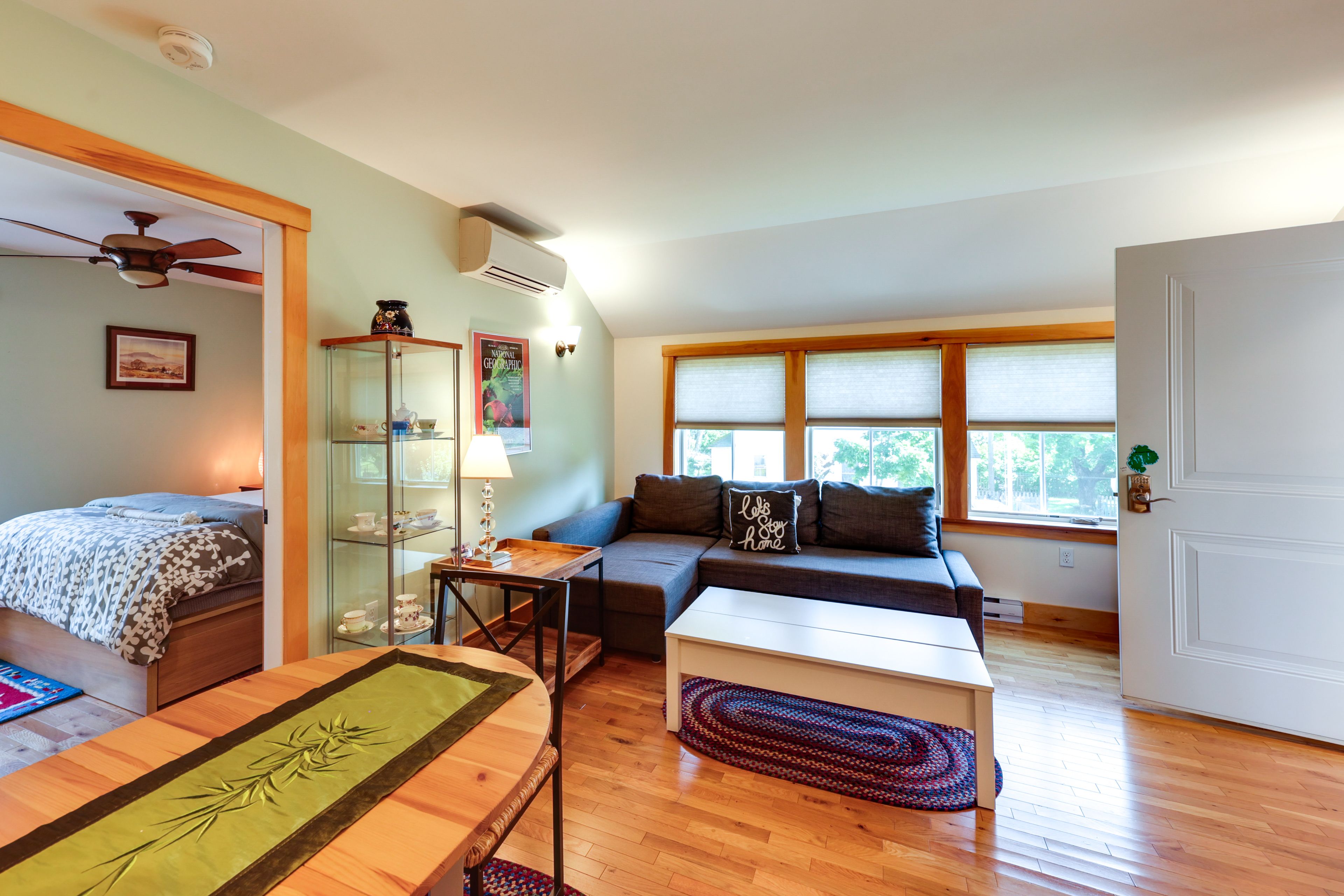 Garage Apartment Living Room | Queen Sleeper Sofa | Smart TV