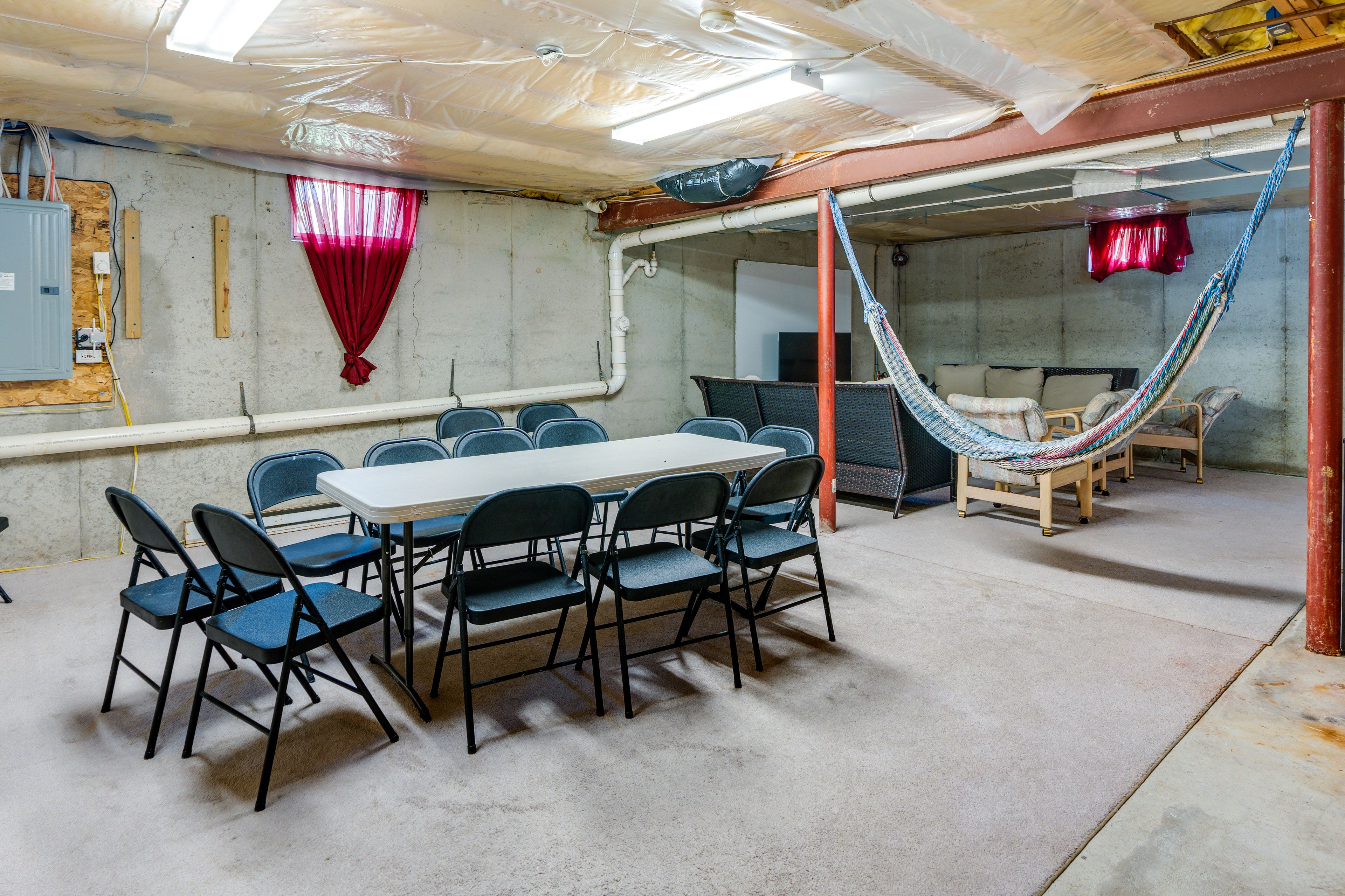 Basement | Rec Room | Game Tables | Board Games & Books | DVD Player