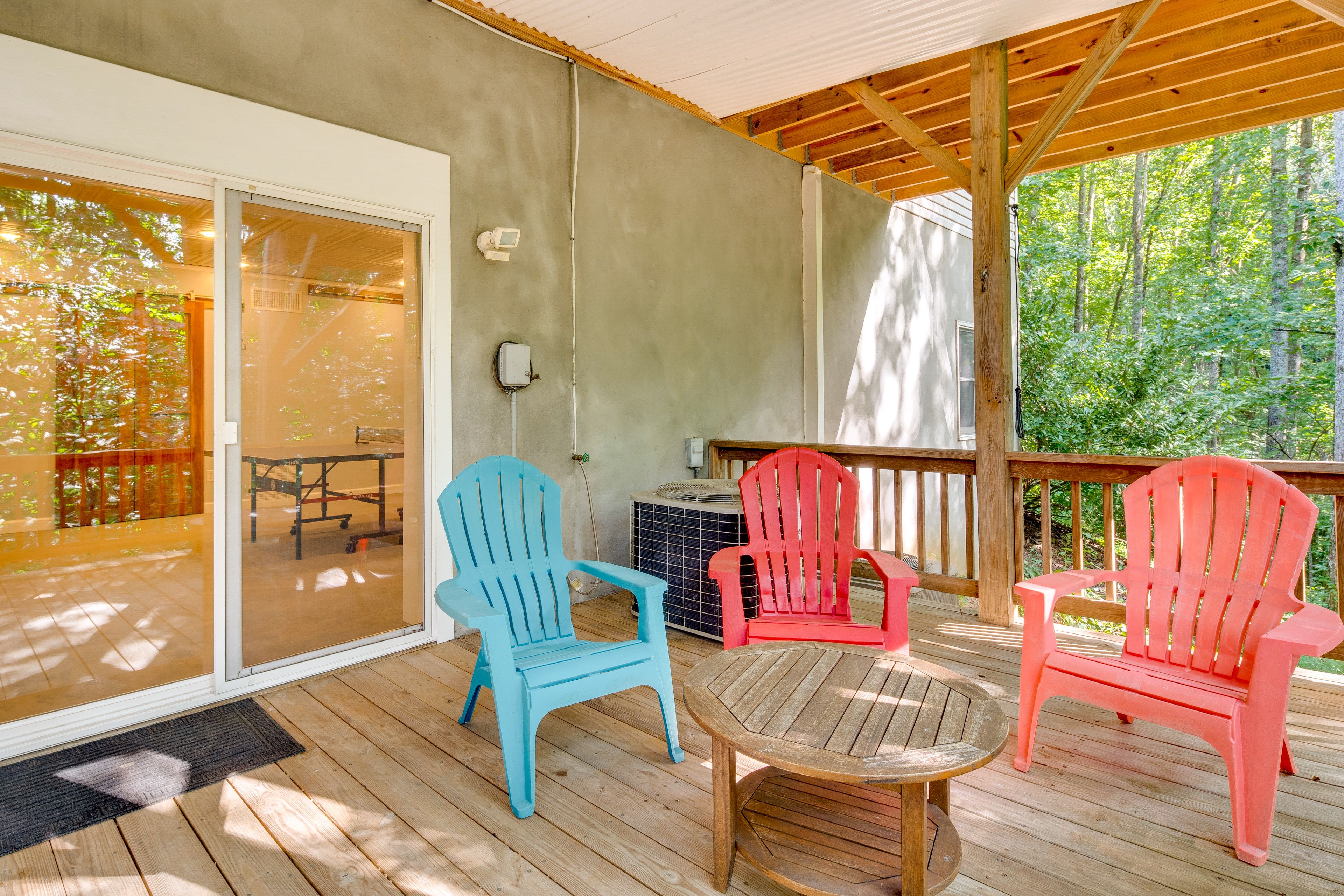 Lower Deck | Adirondack Chairs
