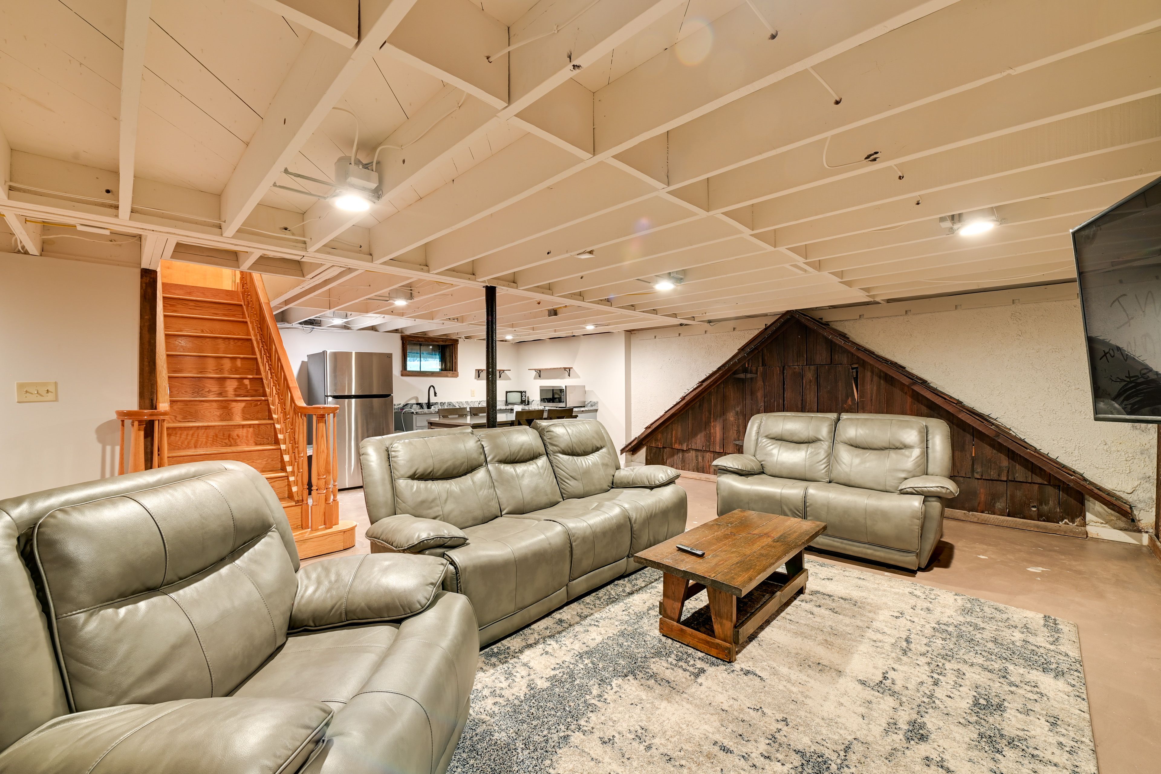 Basement Living Room | Lower Level