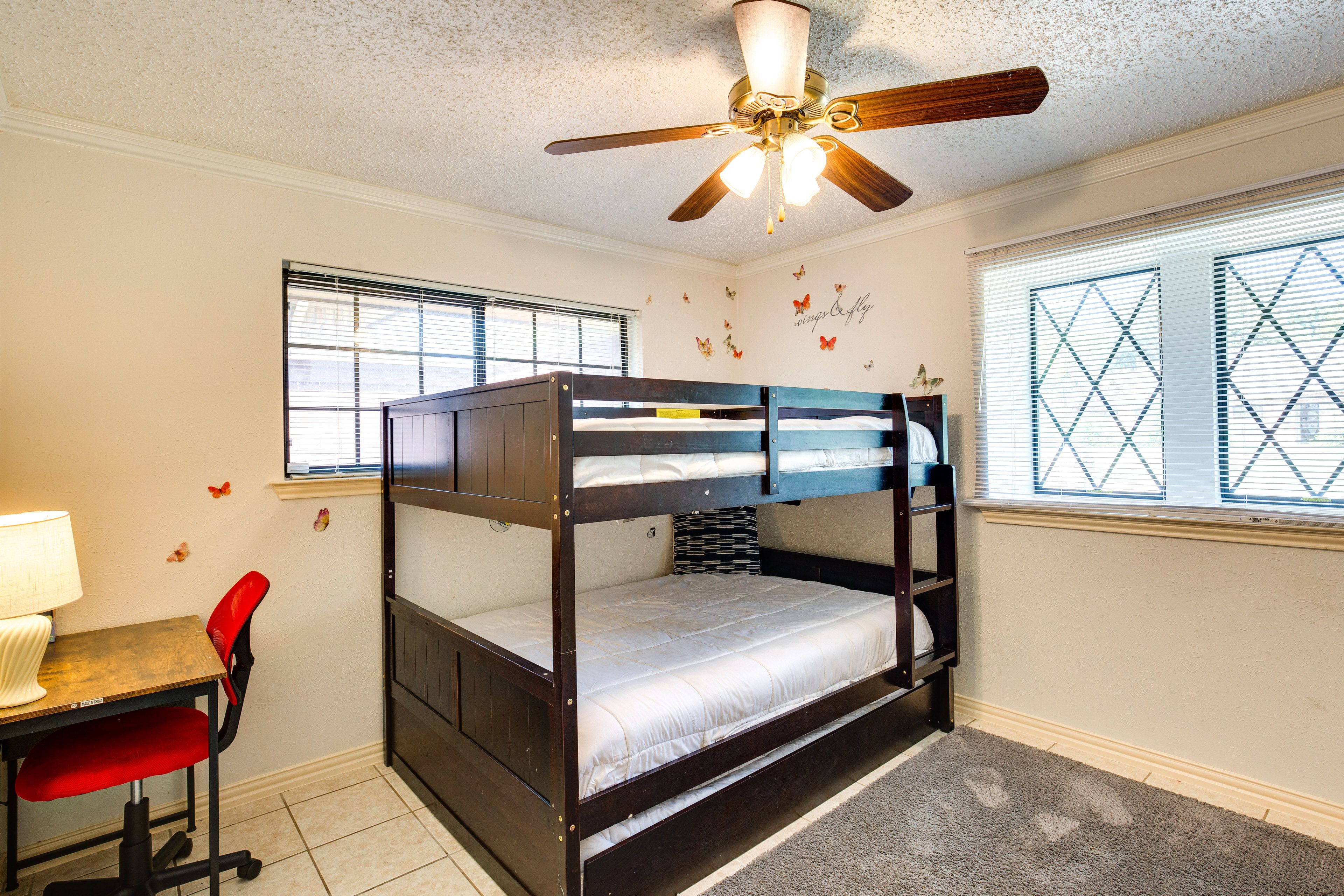 Bedroom 2 | Full Bunk Bed w/ Twin Trundle | Linens Provided