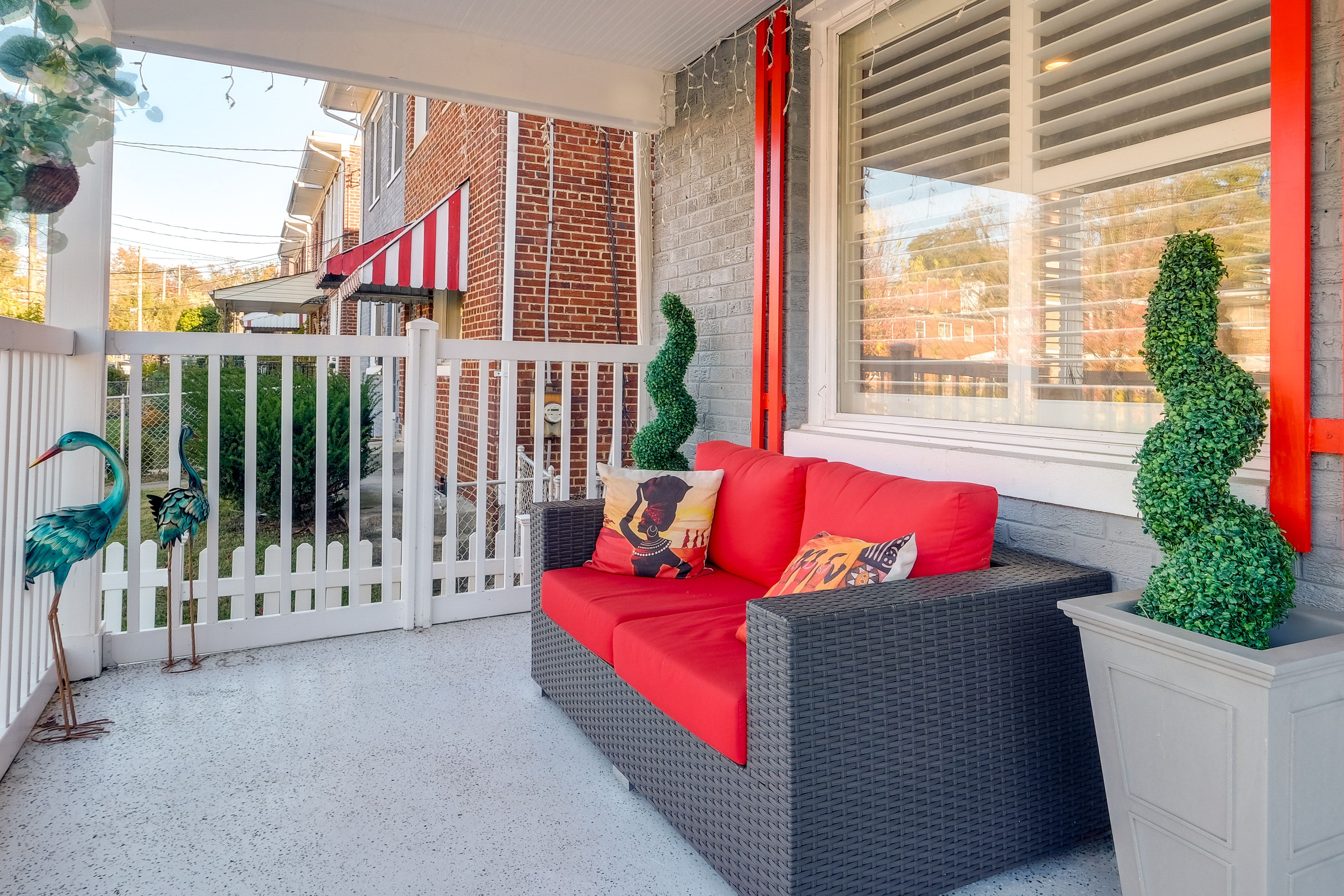 Front Porch | 2 Exterior Security Cameras