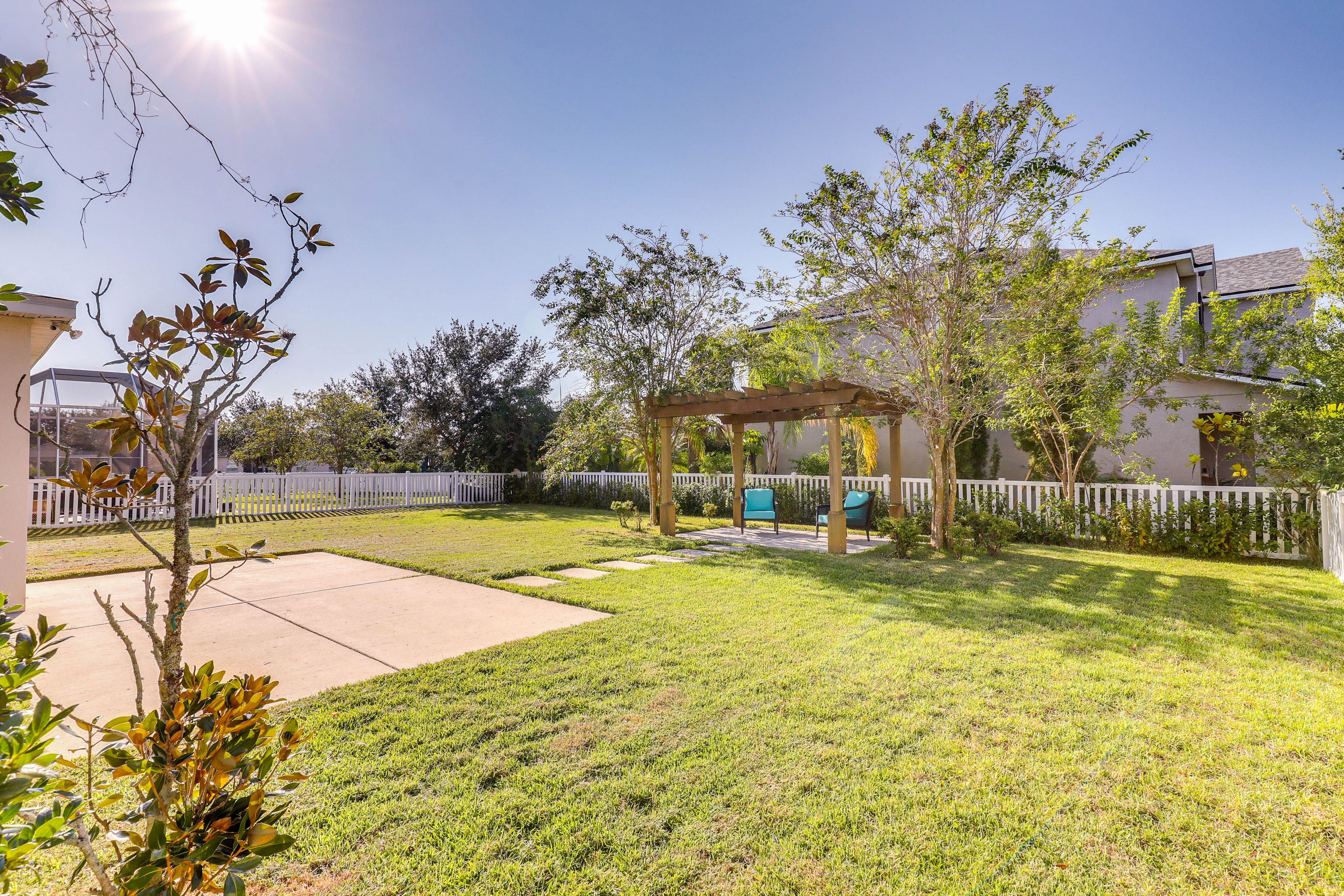 House Exterior | Furnished Pergola