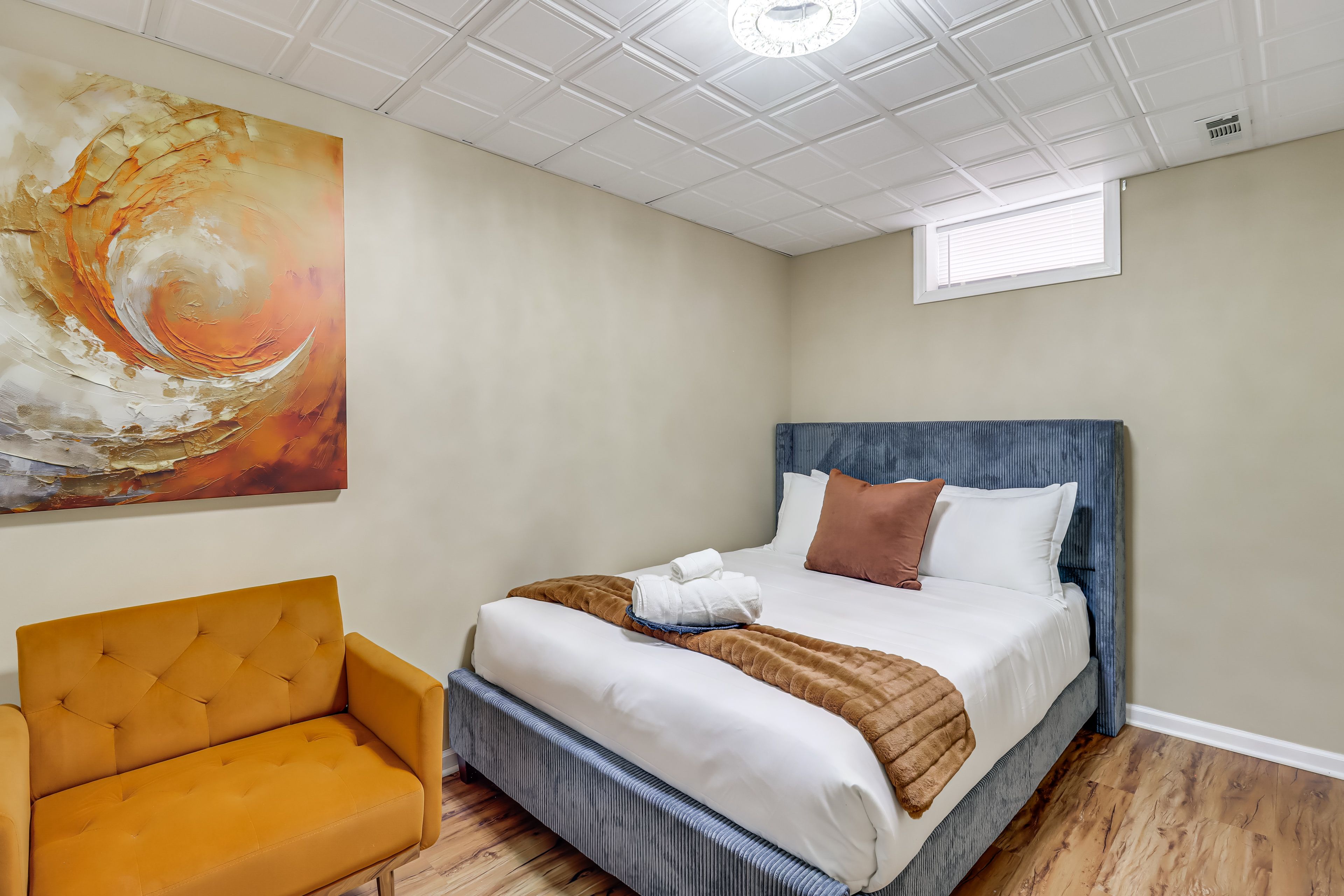 Bedroom 3 | Queen Bed | Basement Level