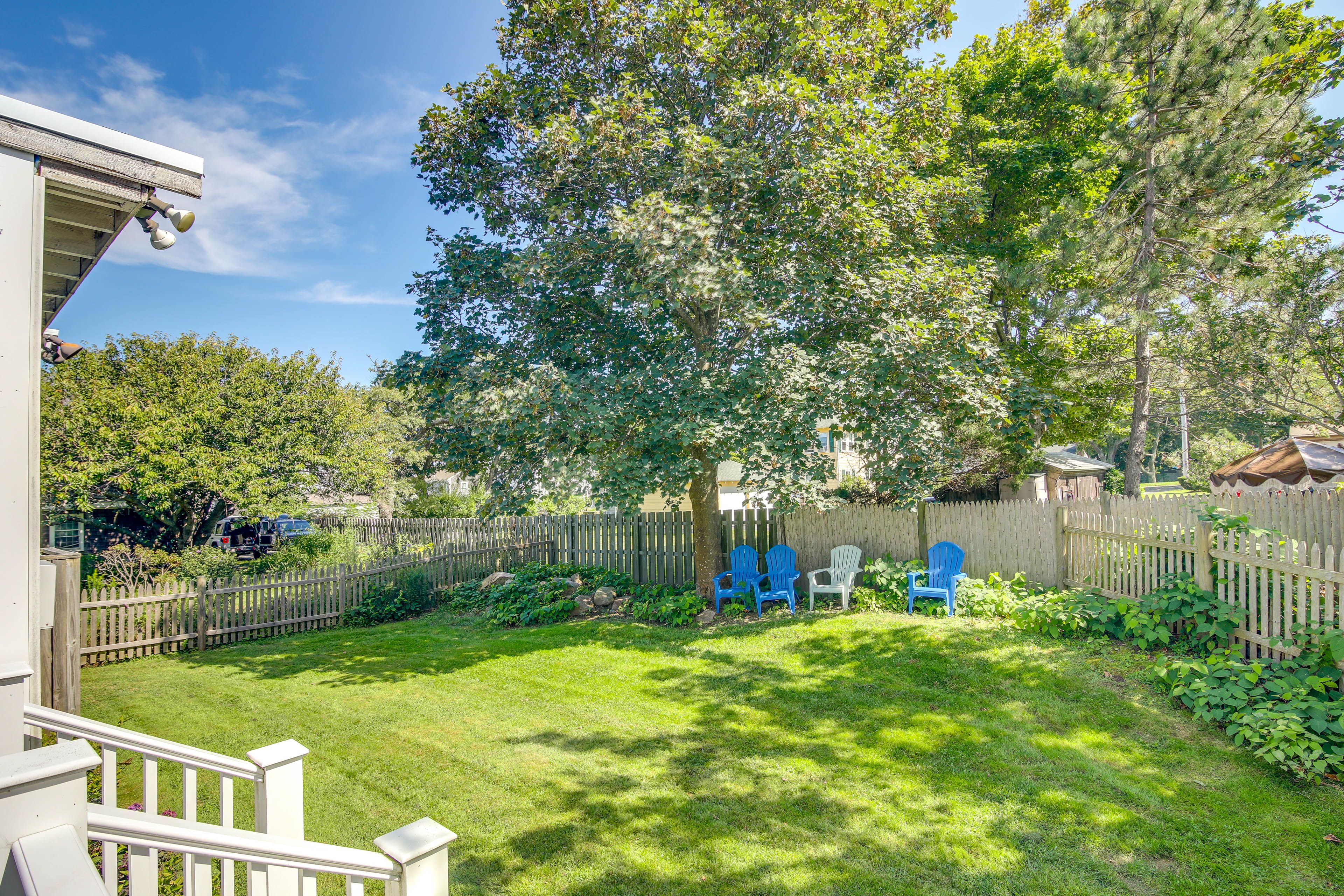 Fenced Backyard