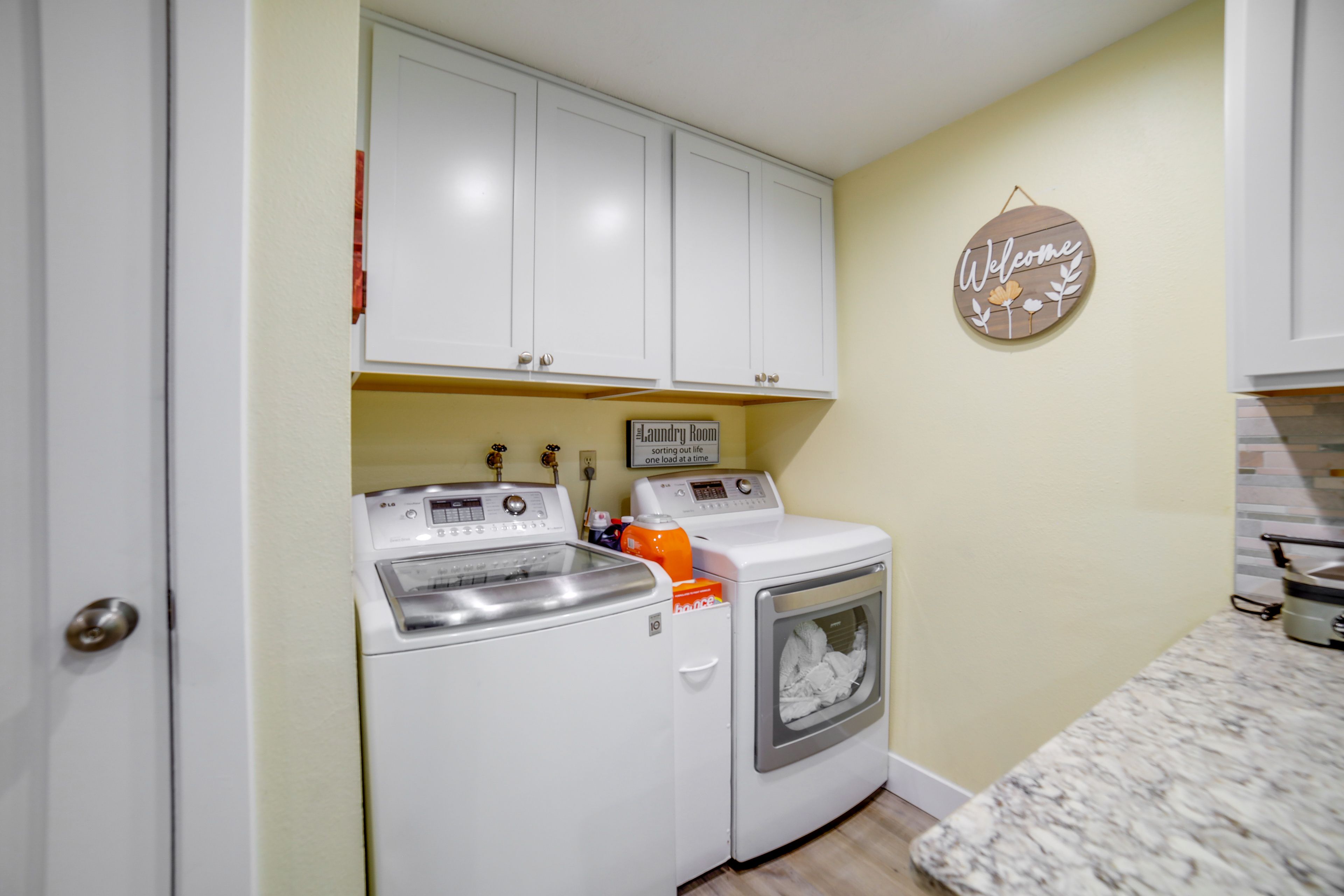 Laundry | Detergent Provided