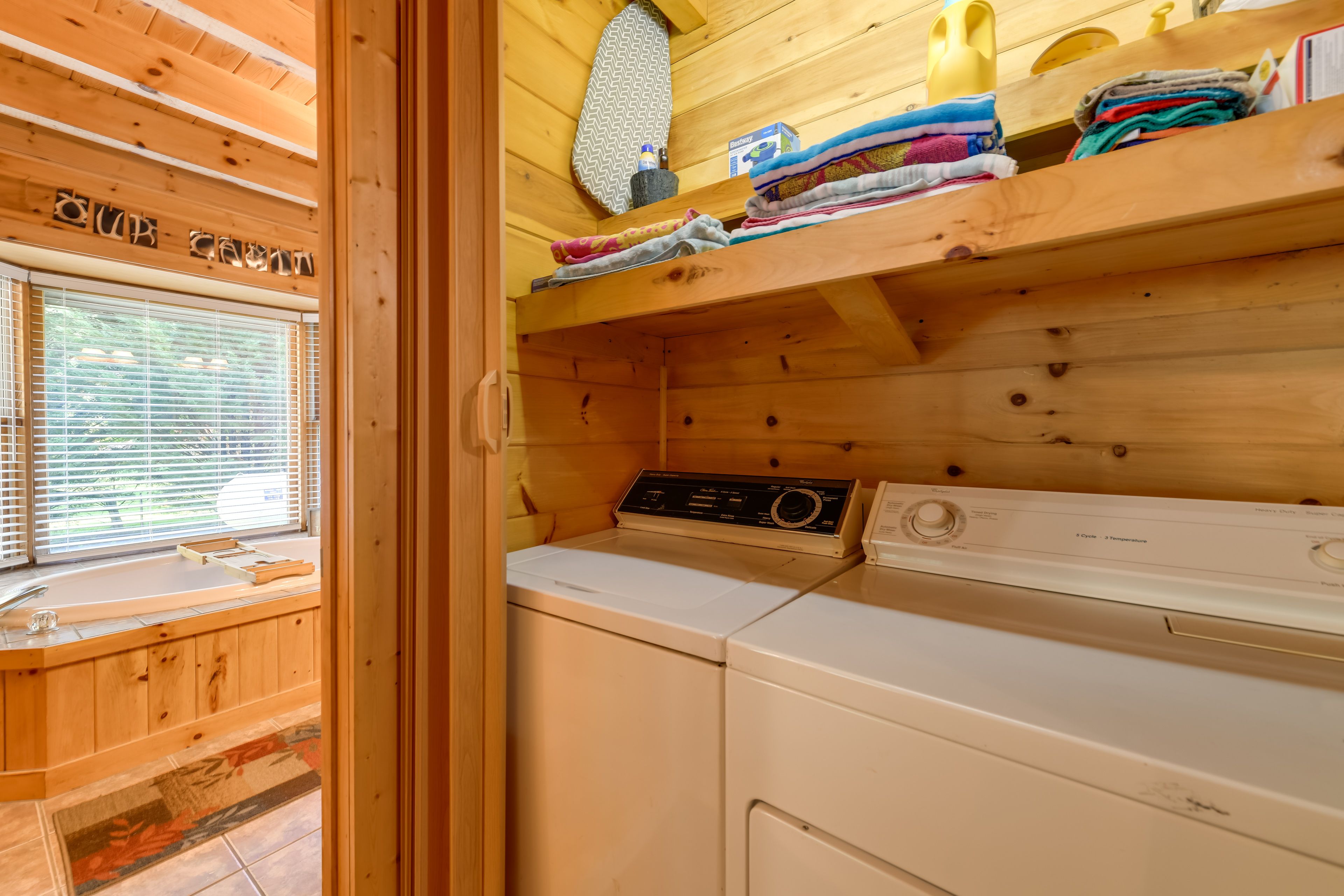 Washer & Dryer | Detergent Provided