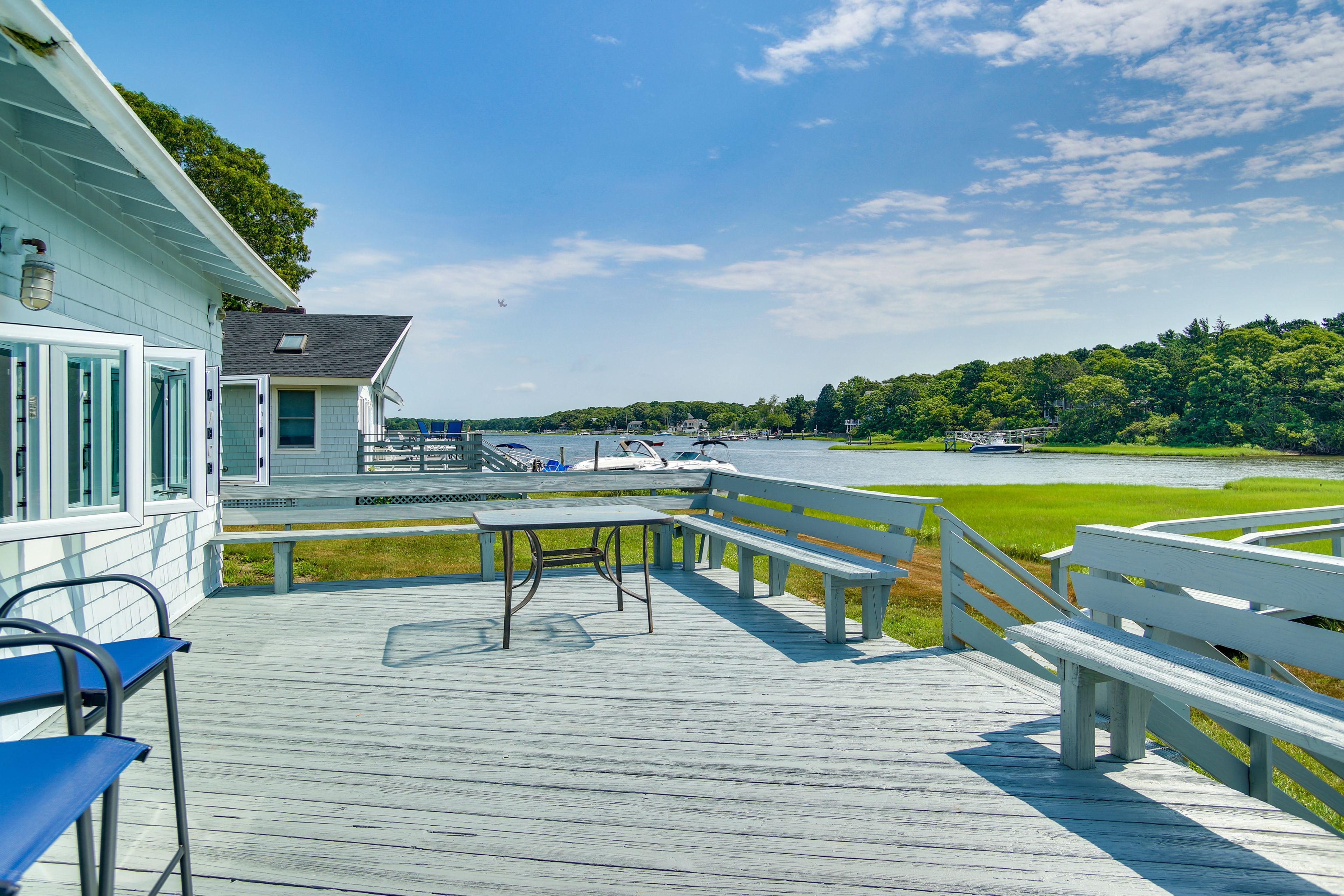 Mashpee Vacation Rental | 5BR | 1BA | 2 Steps Required | 1,711 Sq Ft