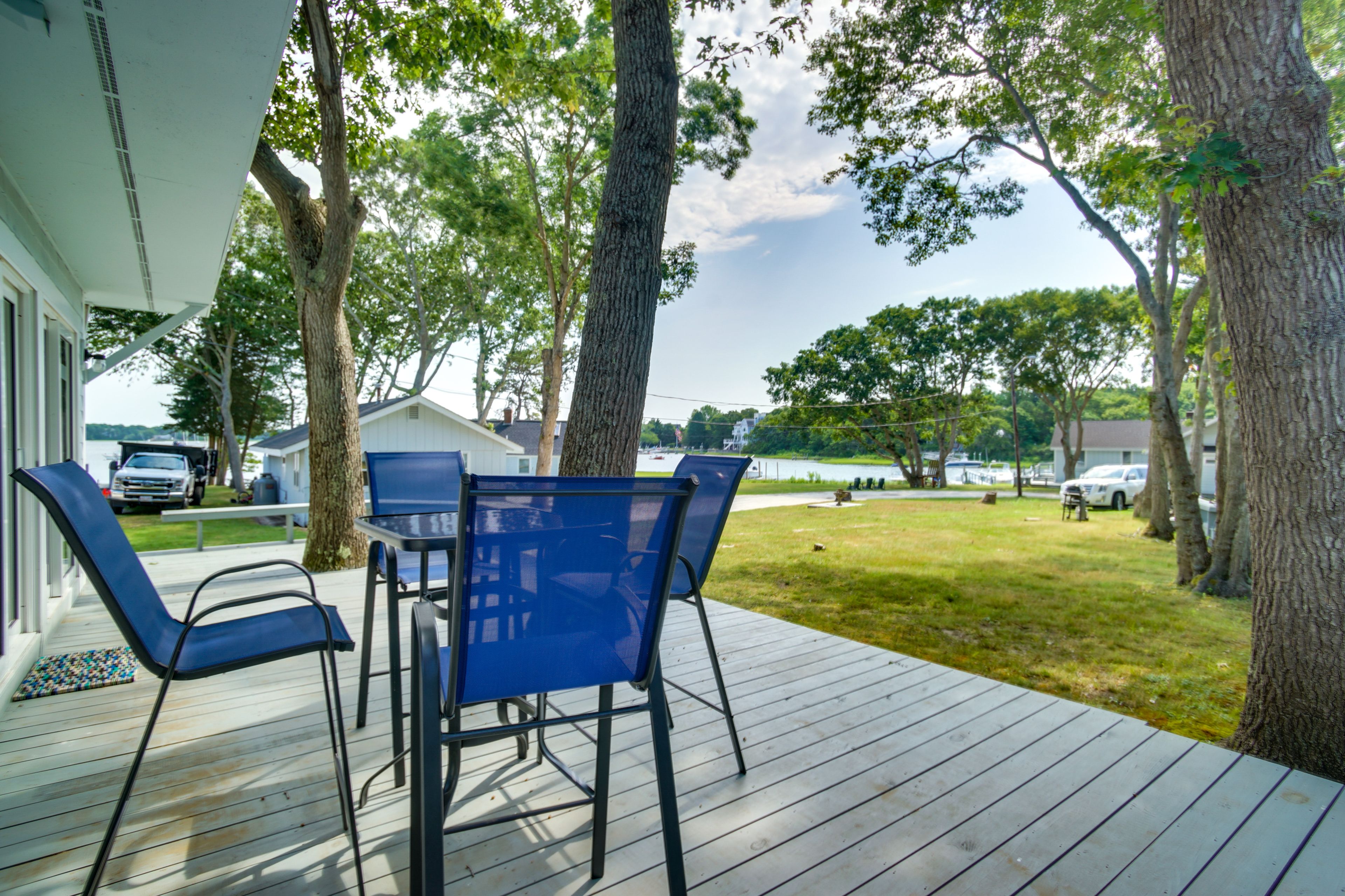 Deck | Charcoal Grill | Outdoor Shower | 1 Kayak Provided