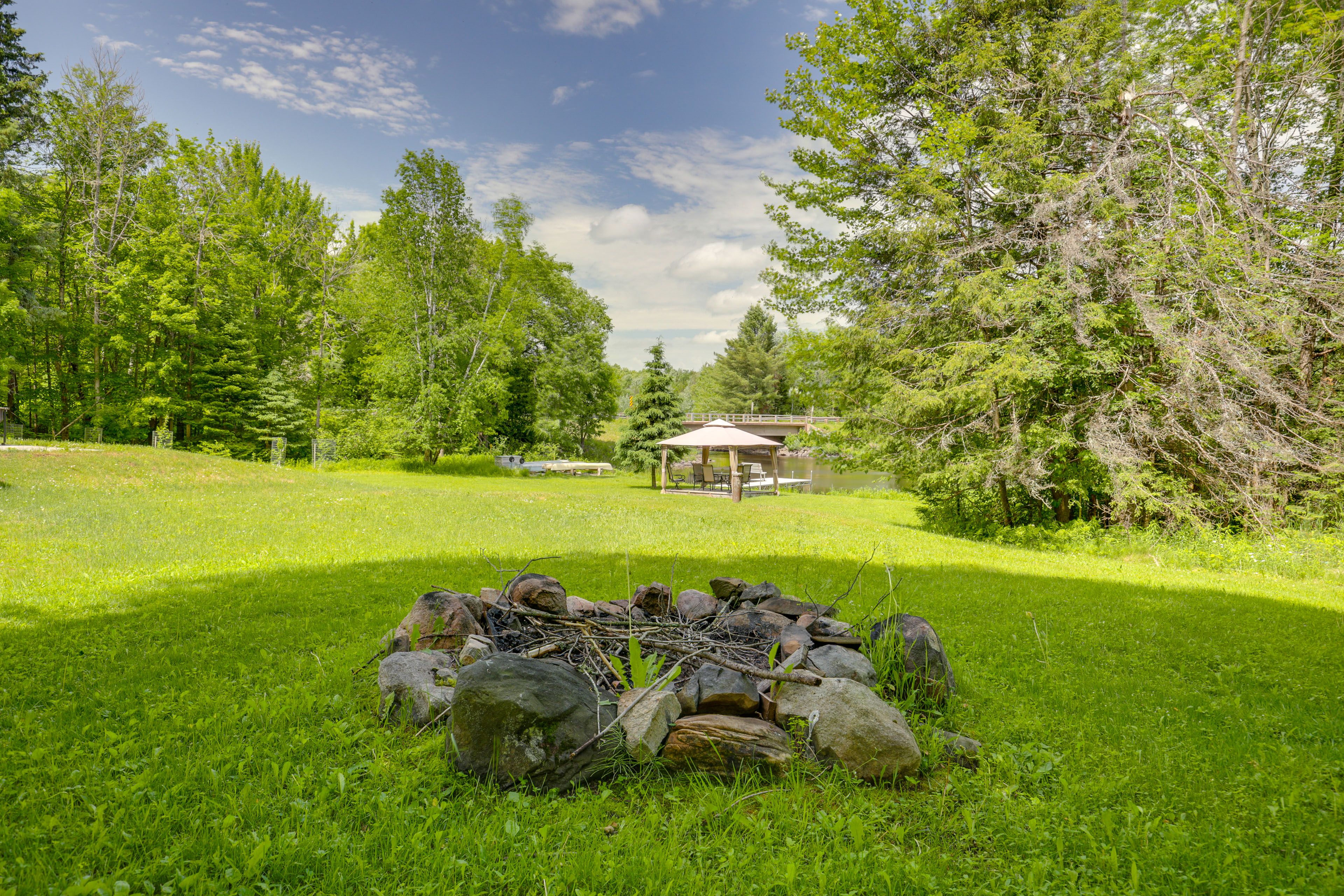Spacious Yard | Fire Pit | Gazebo Dining Area | Pond On-Site