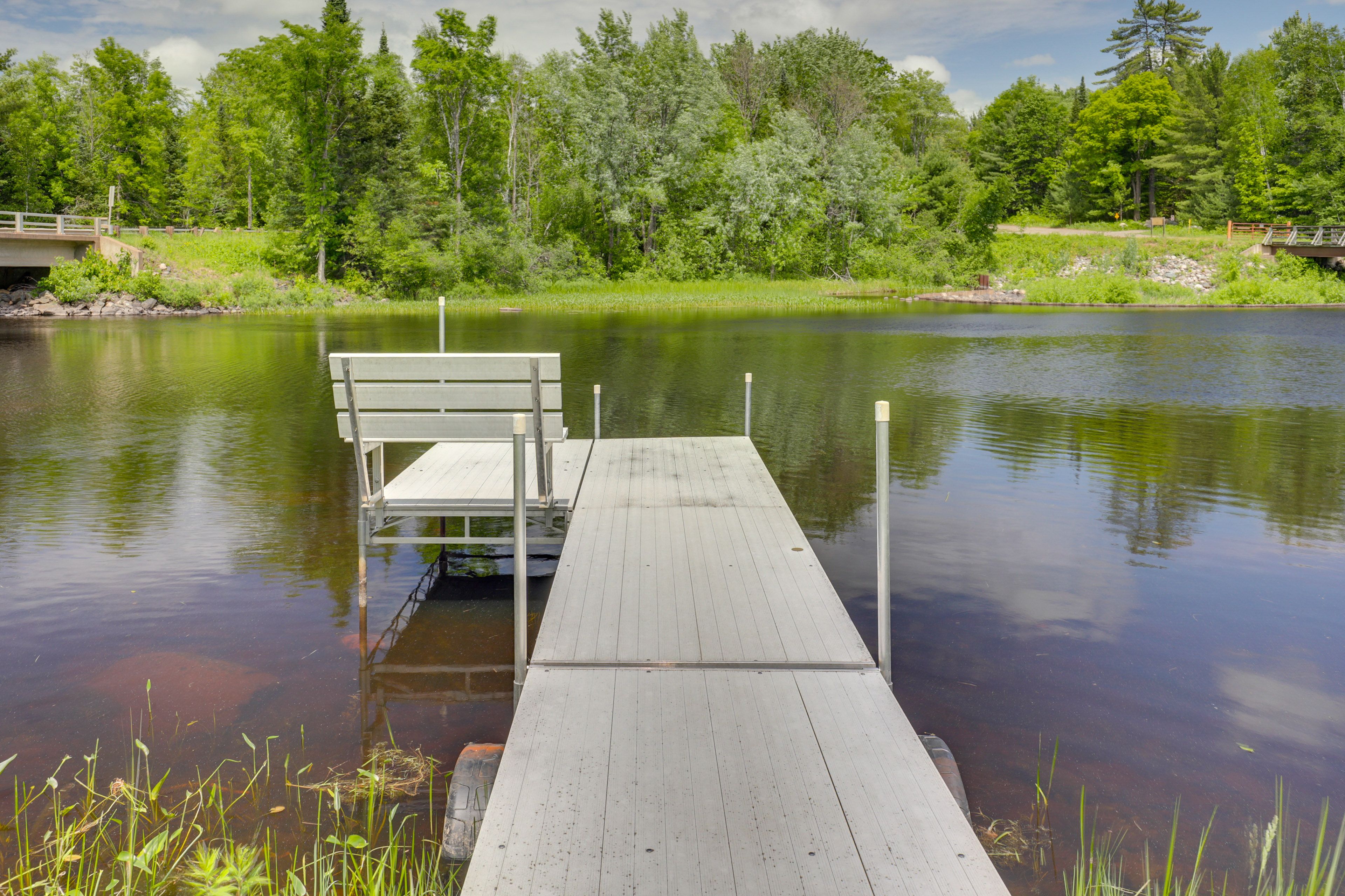 On-Site Pond | Private Dock