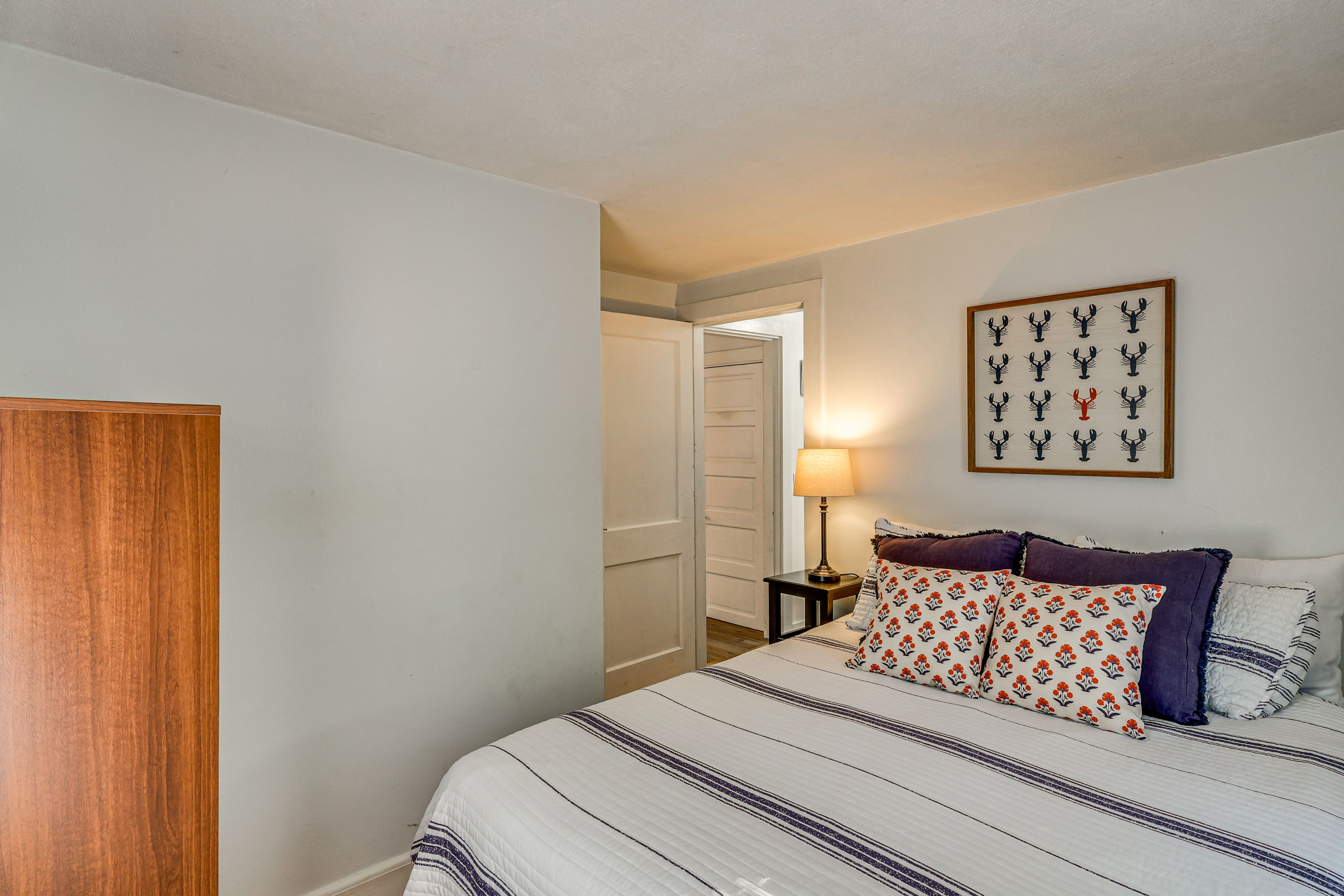 Bedroom 2 | Queen Bed | Window A/C Unit