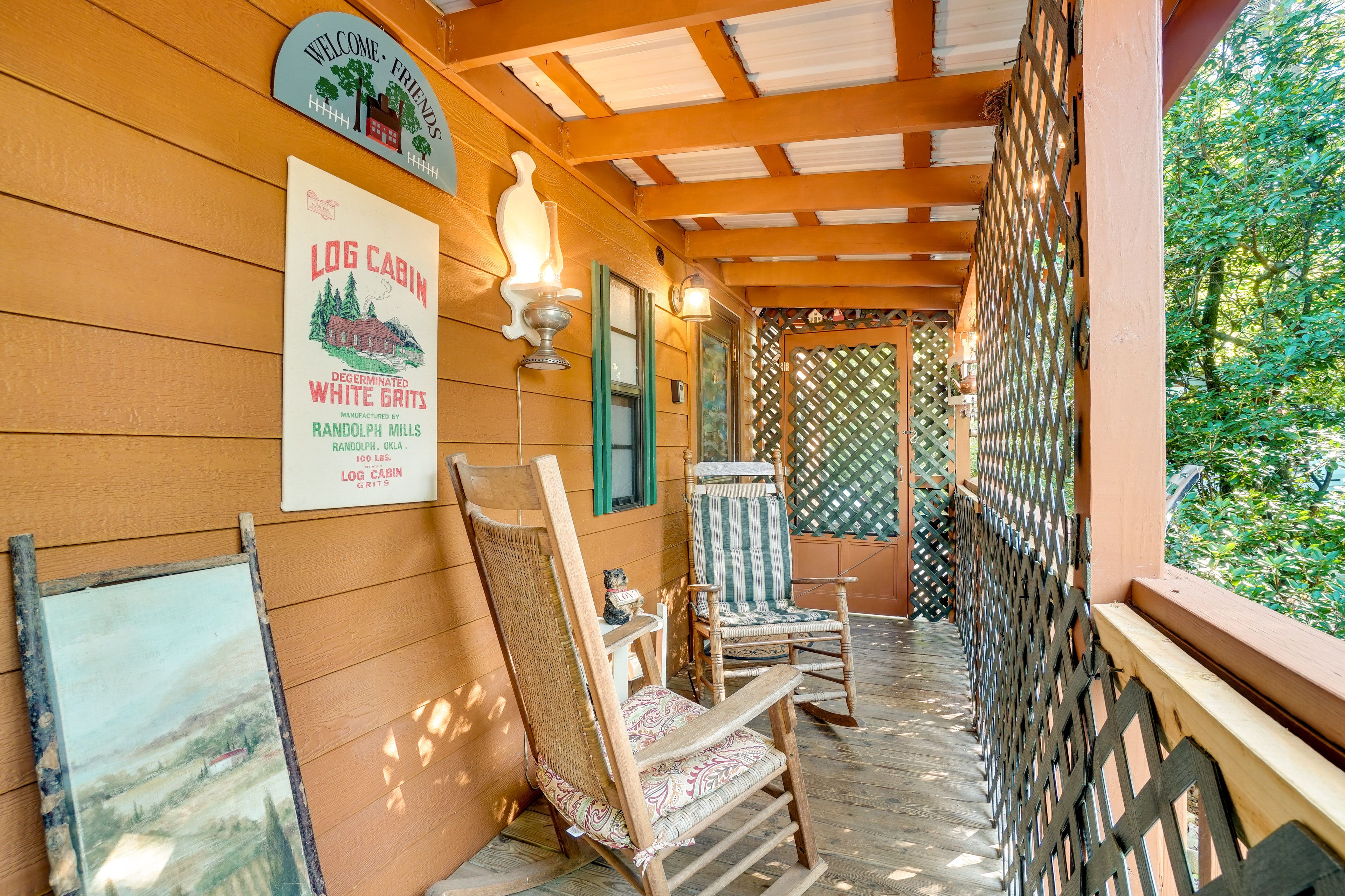 Covered Porch | Rocking Chairs