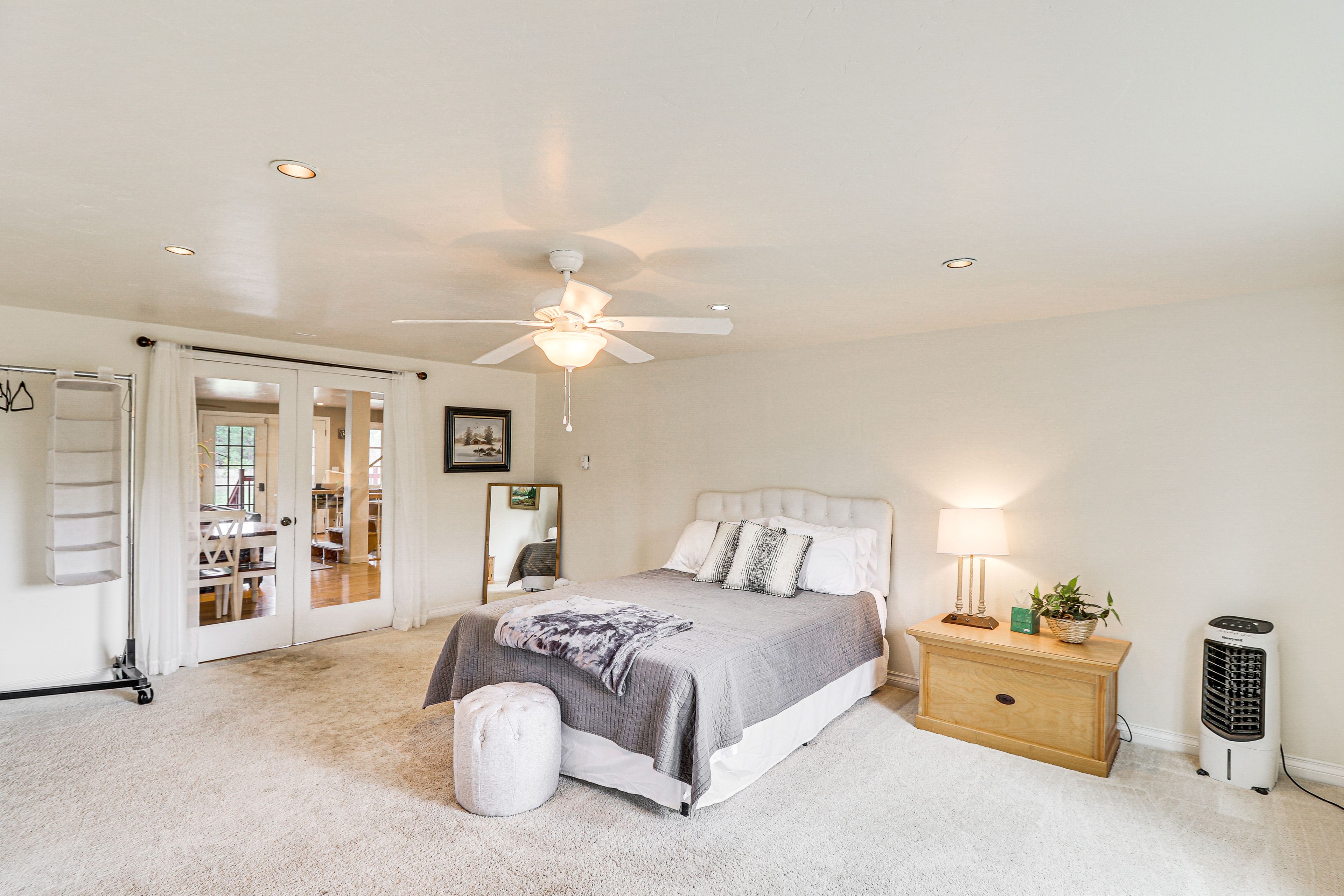 Bedroom 1 | Queen Bed | Linens Provided | Main Level