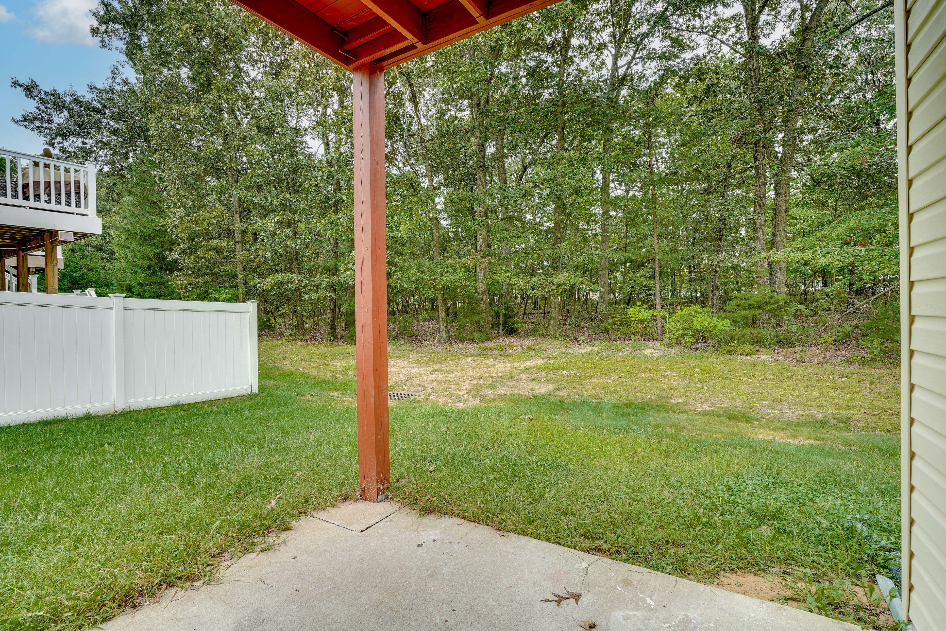 Private Covered Patio