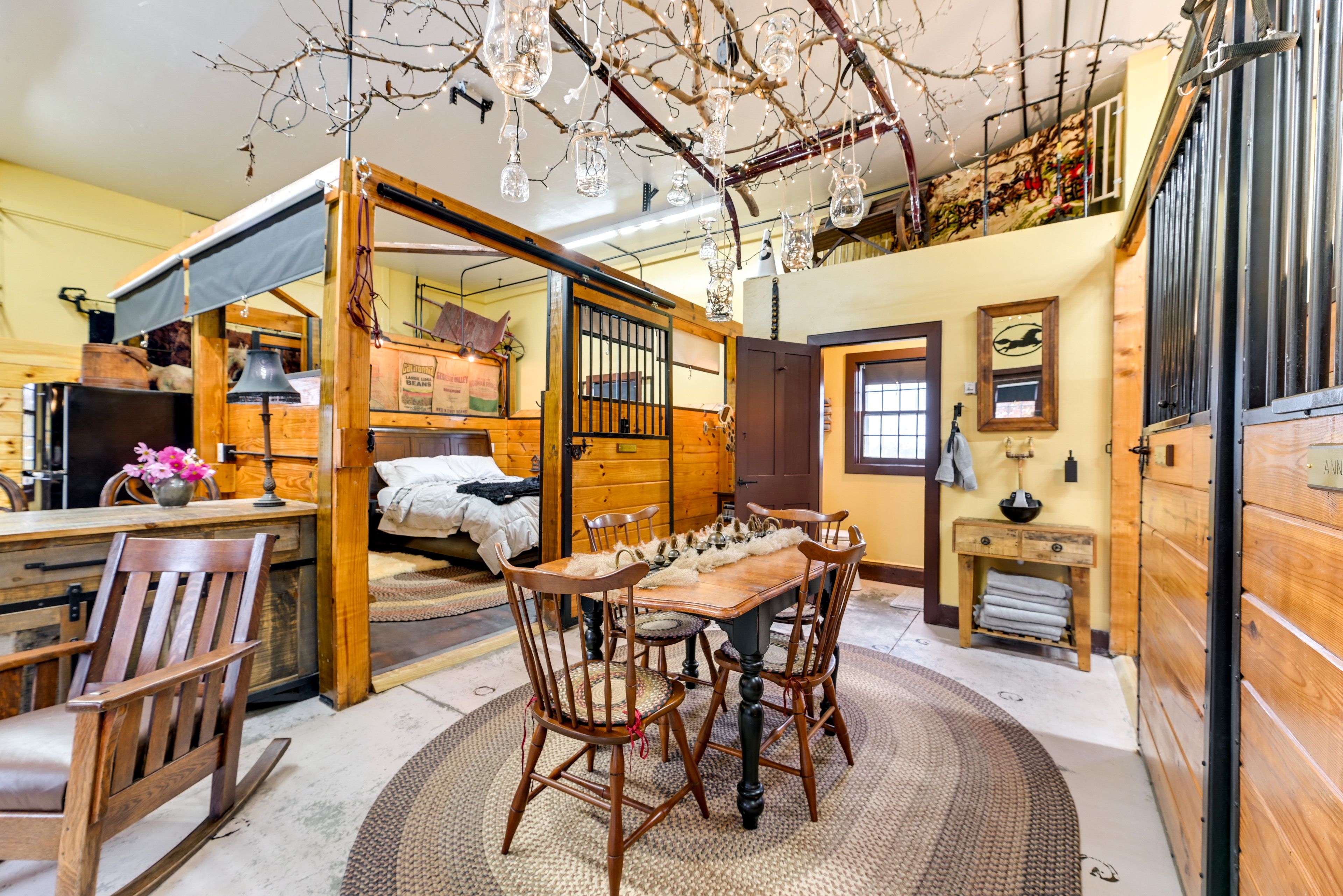 Dining Area | Converted Horse Barn