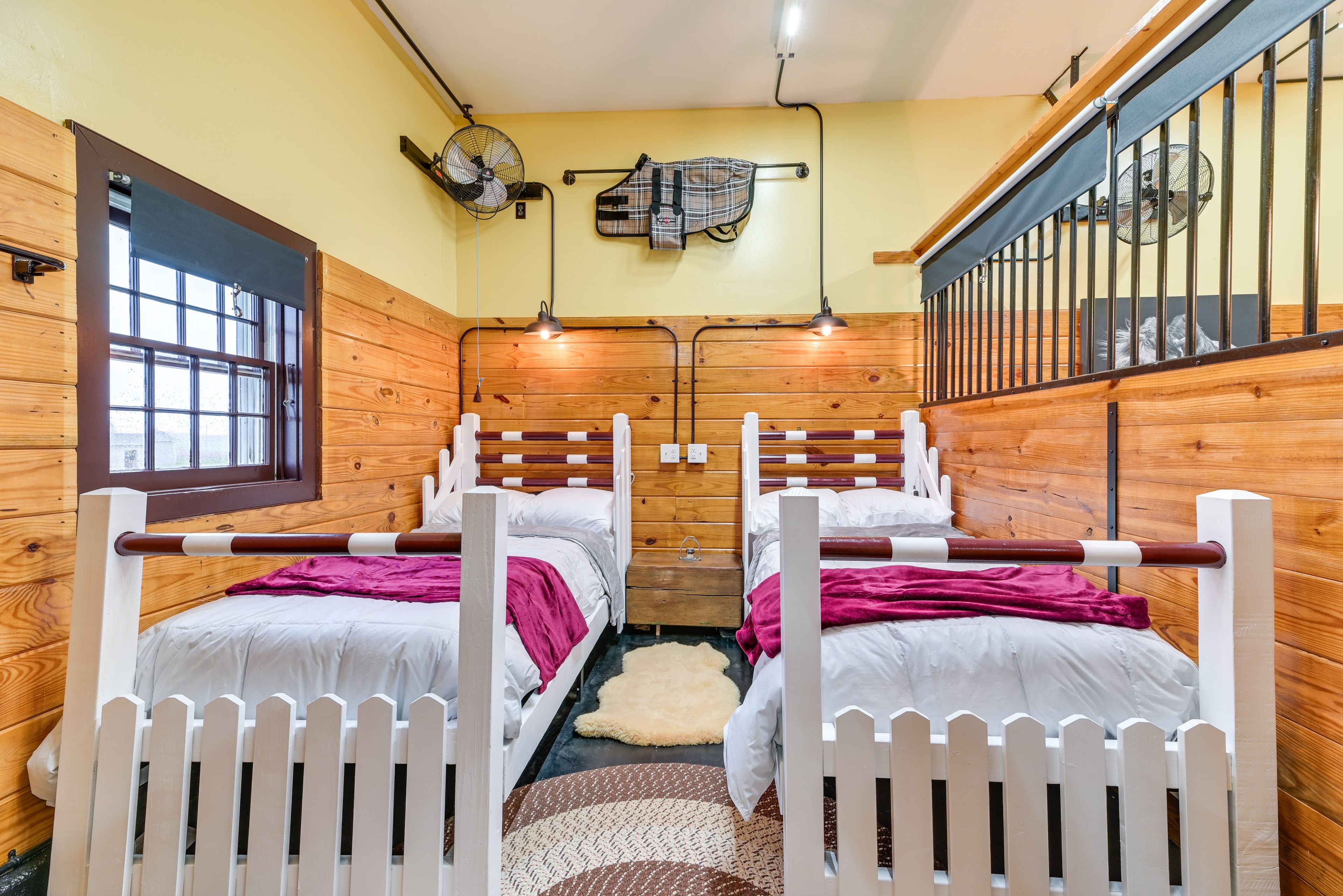 Bedroom 2 (Converted Horse Stall) | 2 Twin Beds