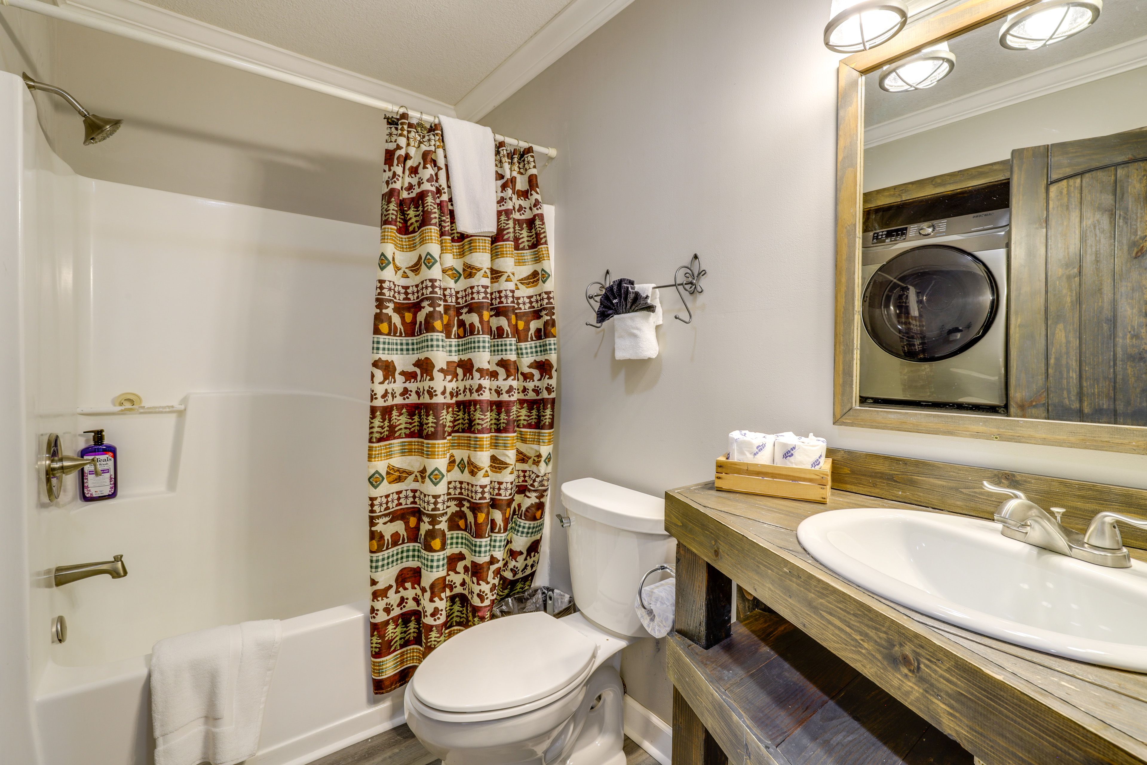 Bathroom | In-Unit Laundry