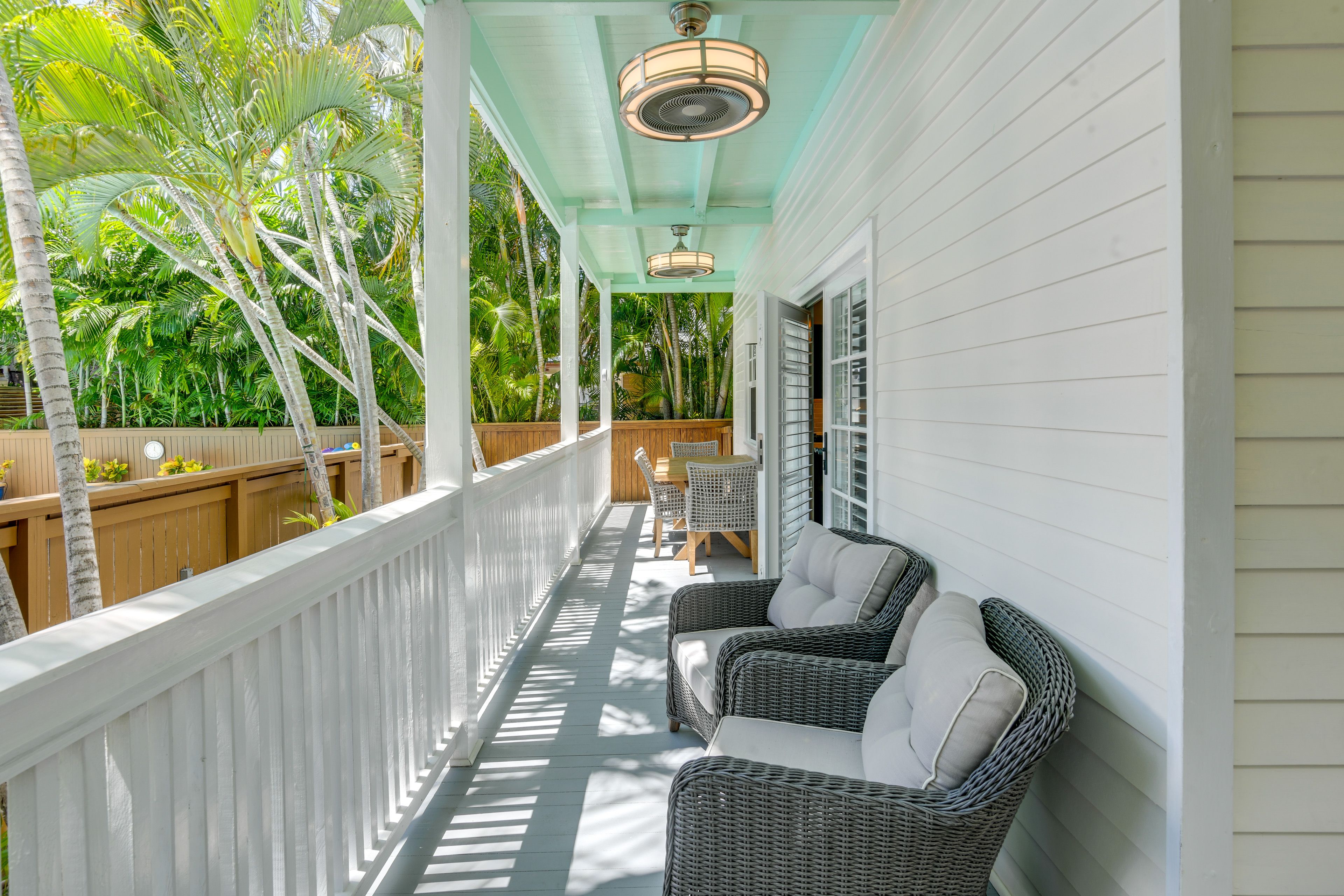 Covered Porch | 1st-Floor Condo