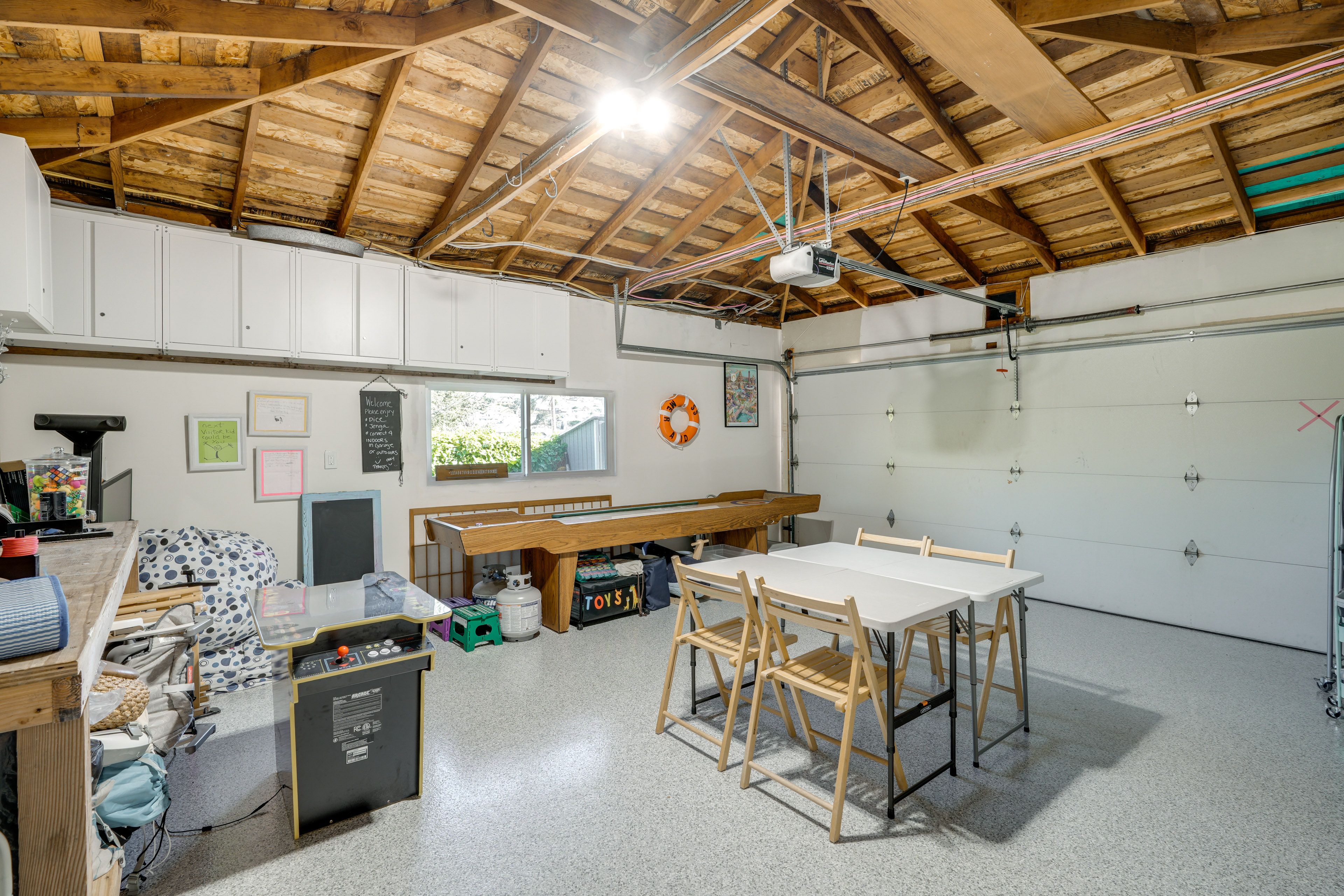 Garage | Shuffleboard Table | Smart TV