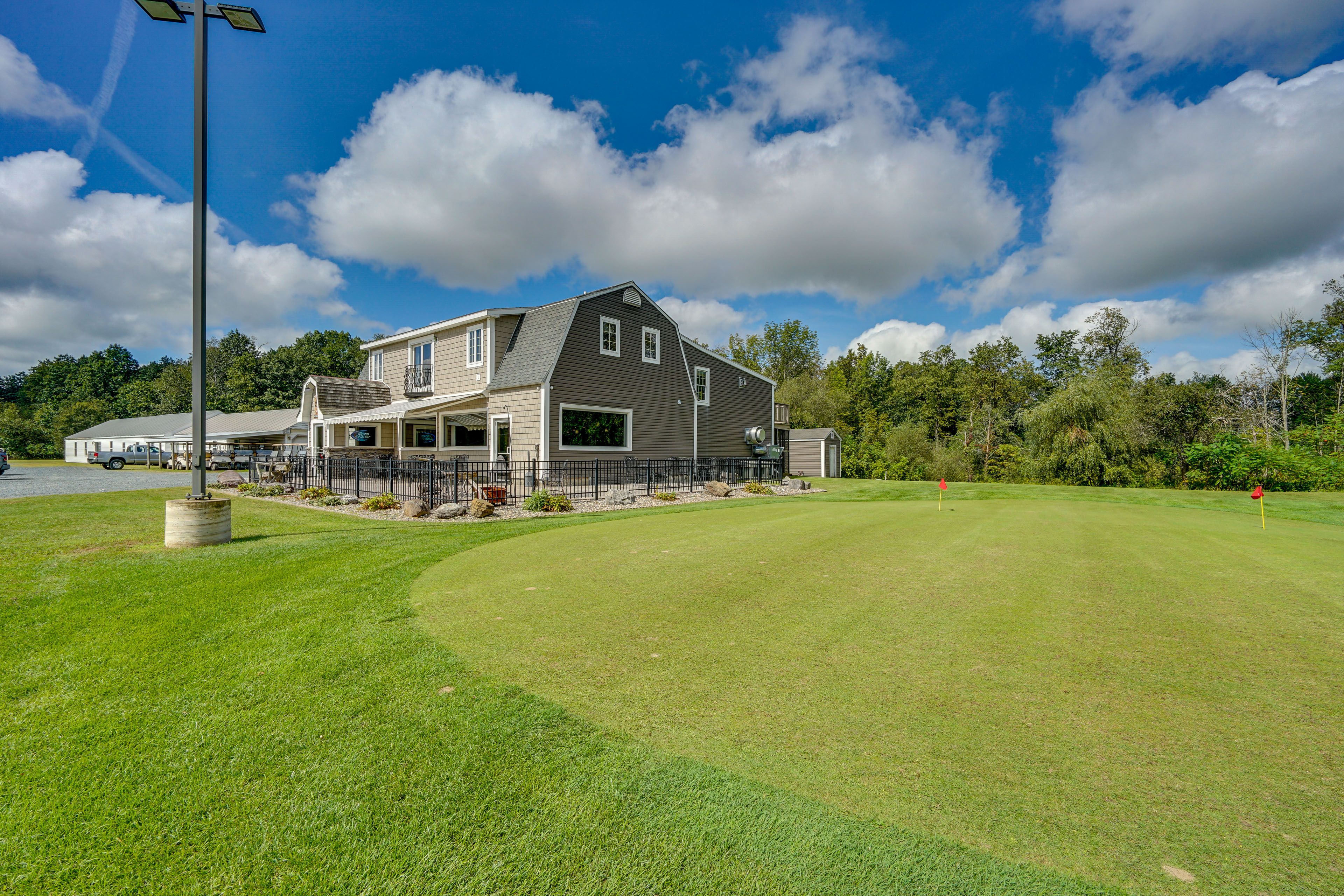 House Exterior | Putting Green