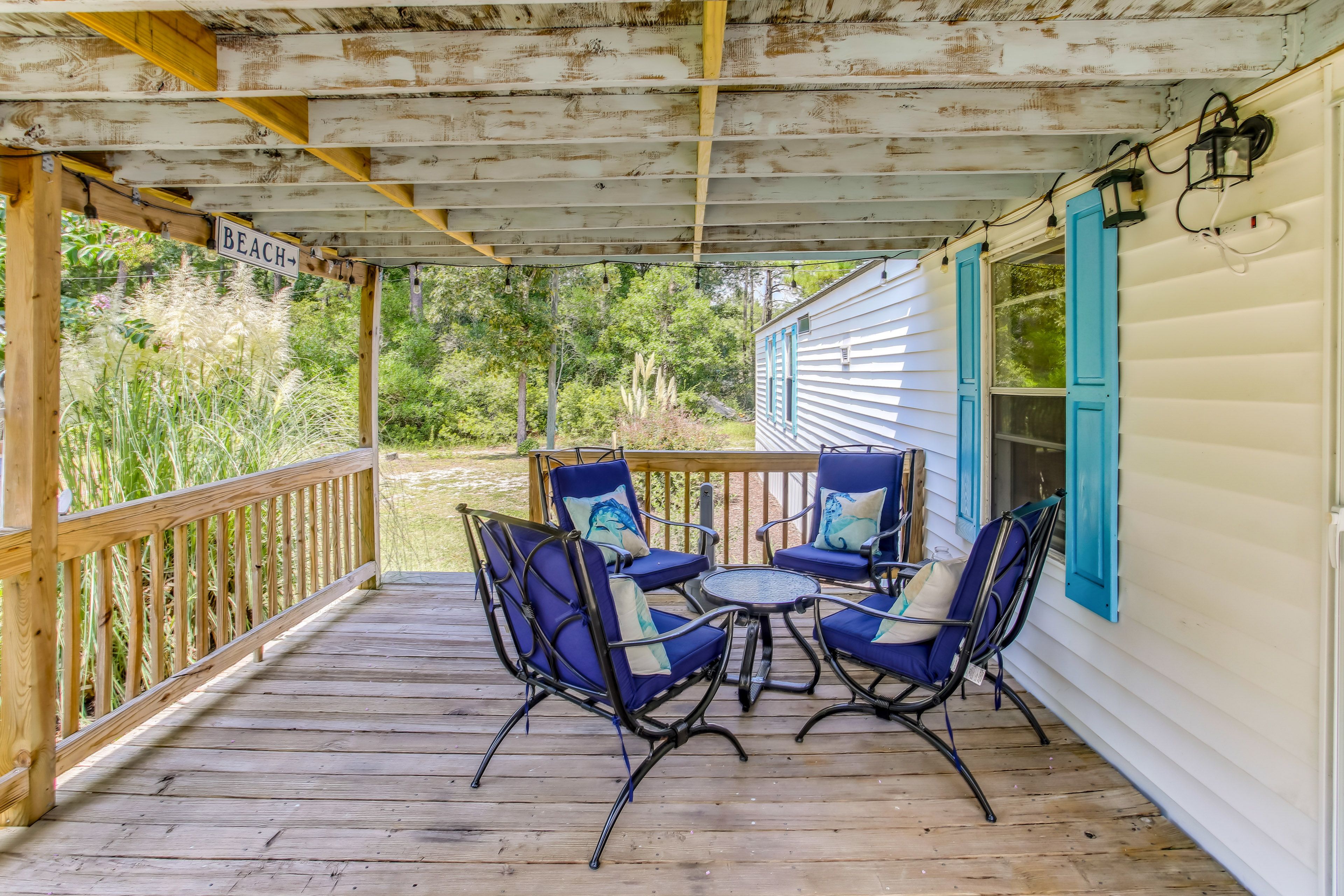 Covered Front Deck