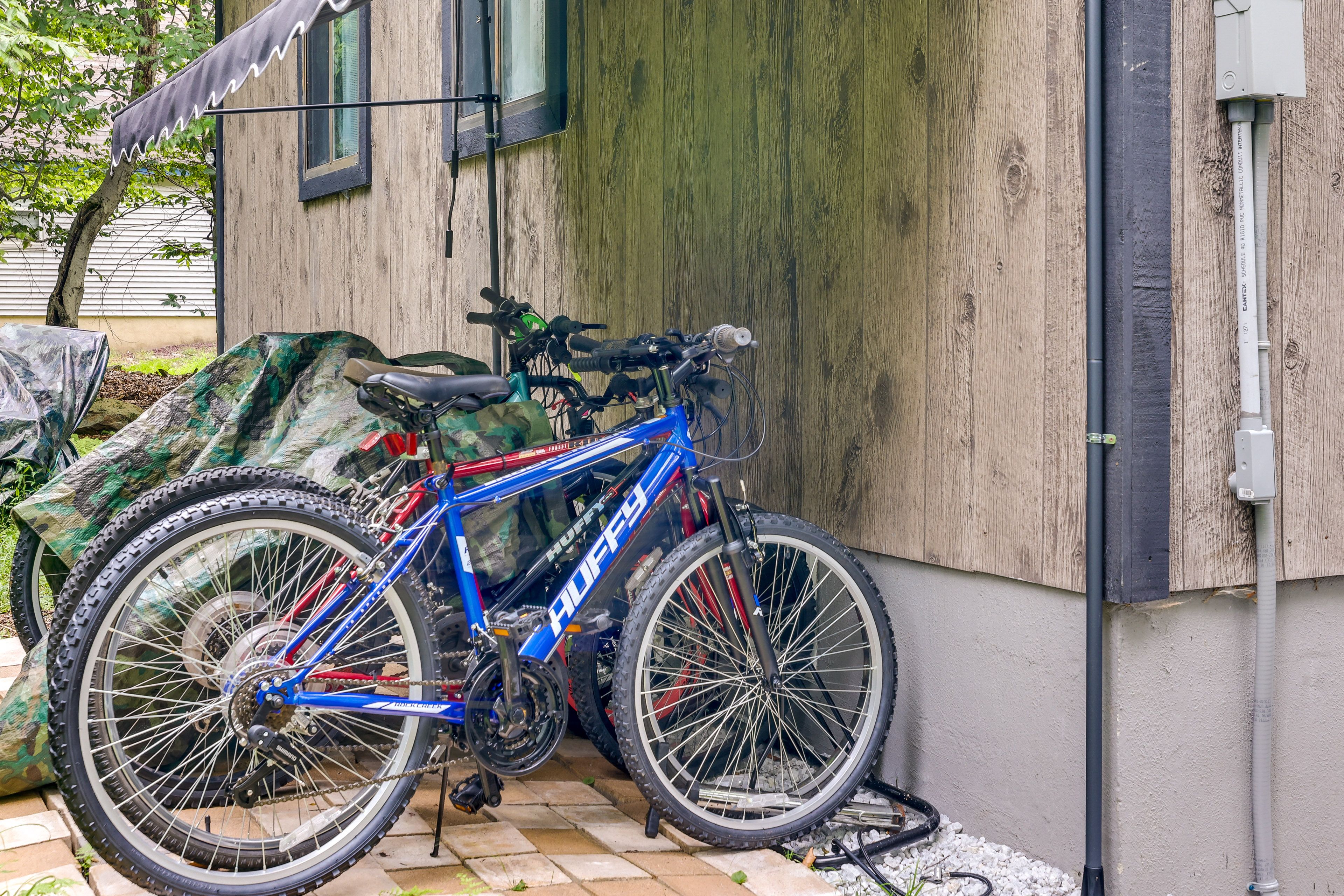 Kayaks Provided | Adult & Kid Bikes