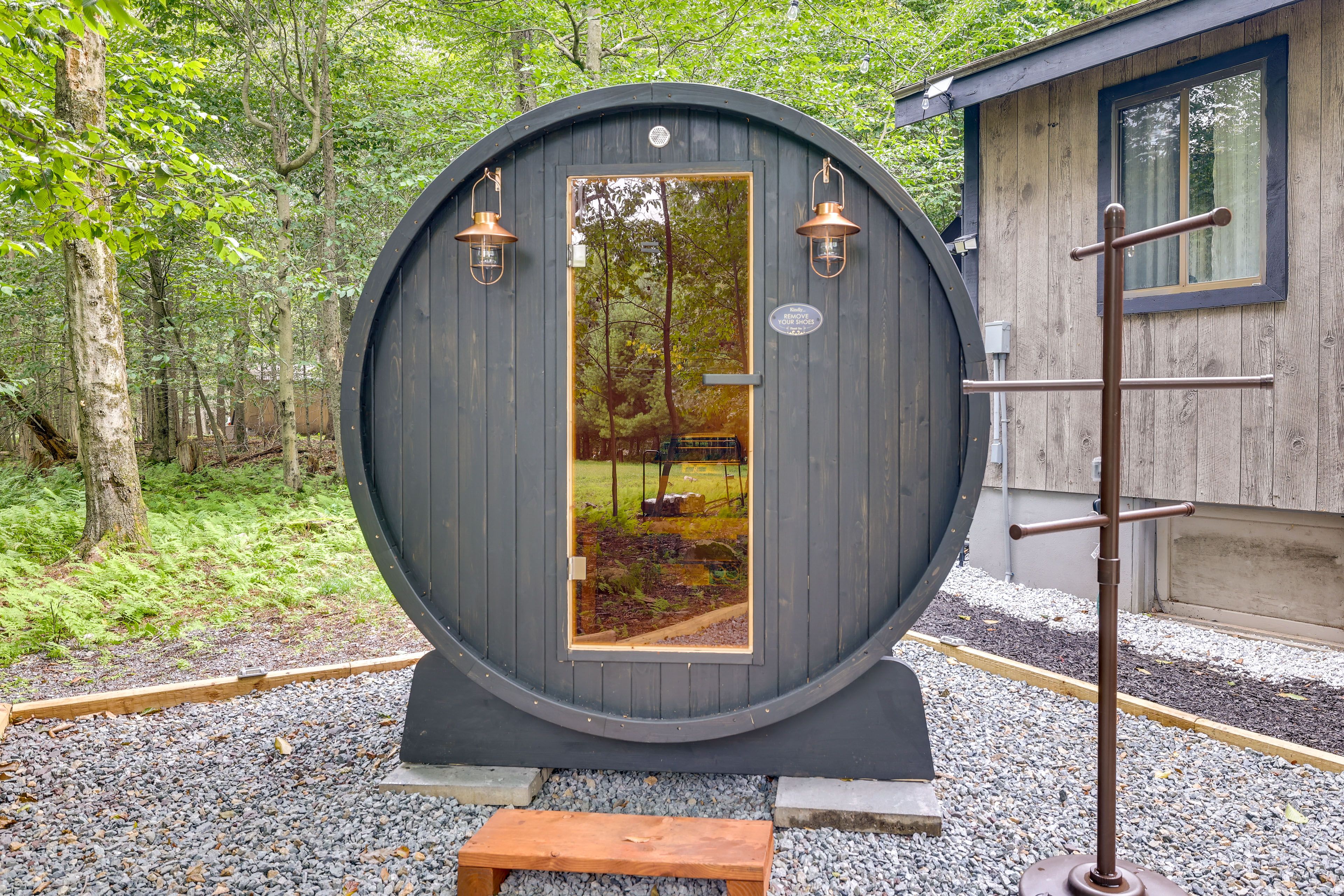 Private Barrel Sauna