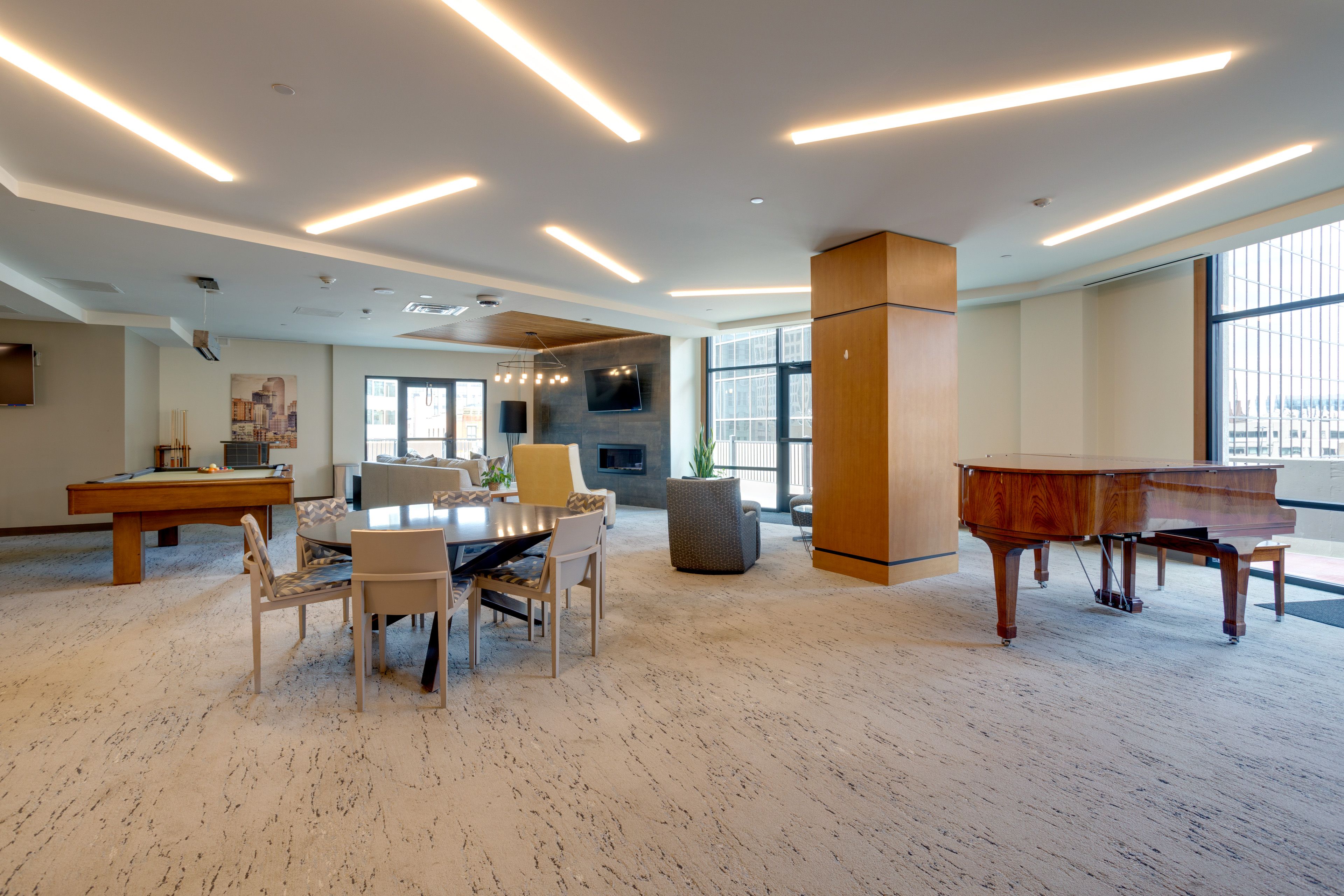 Community Billiards Room