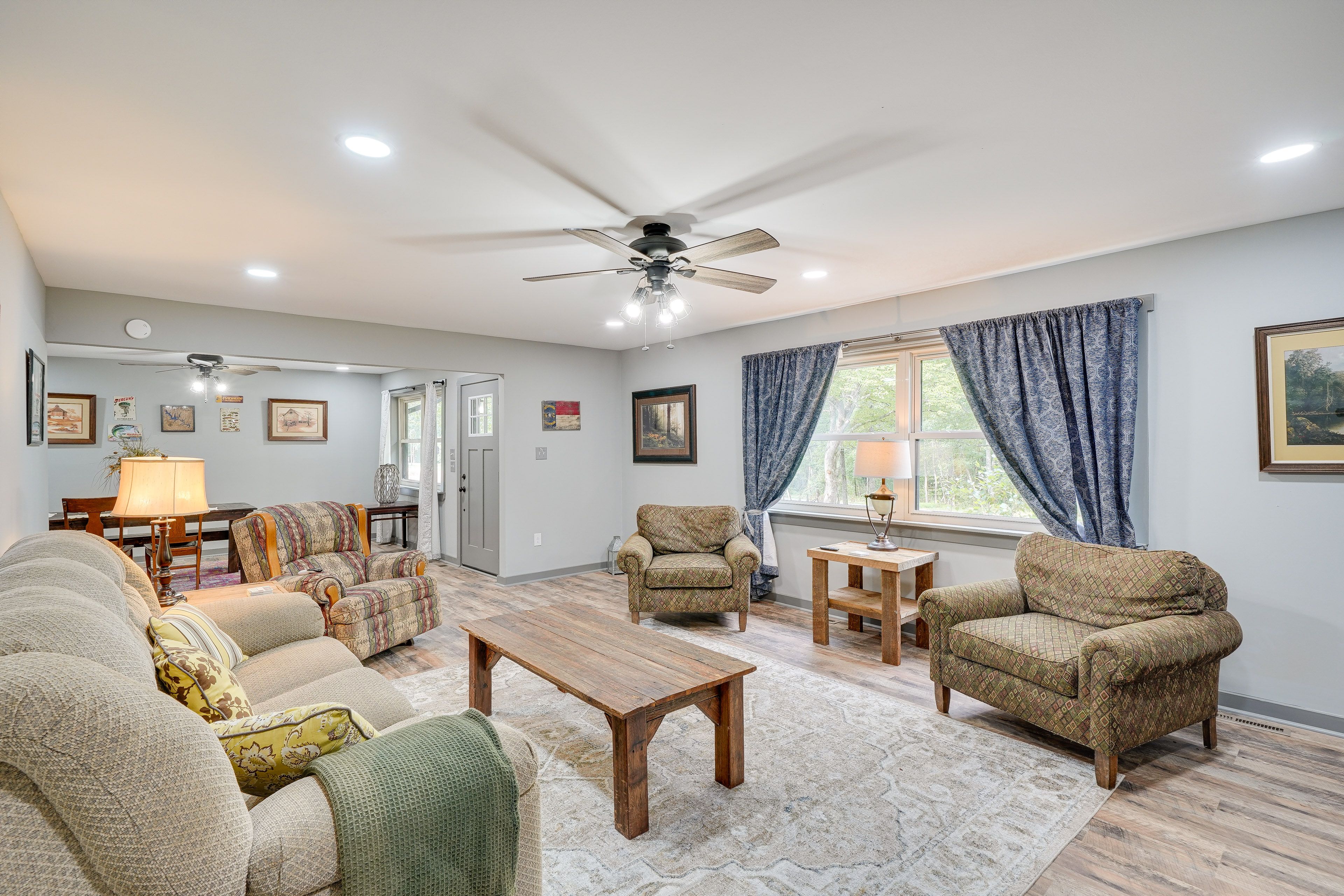Creedmoor Vacation Rental | 5BR | 2BA | 1 Half Step to Enter | 3,000 Sq Ft