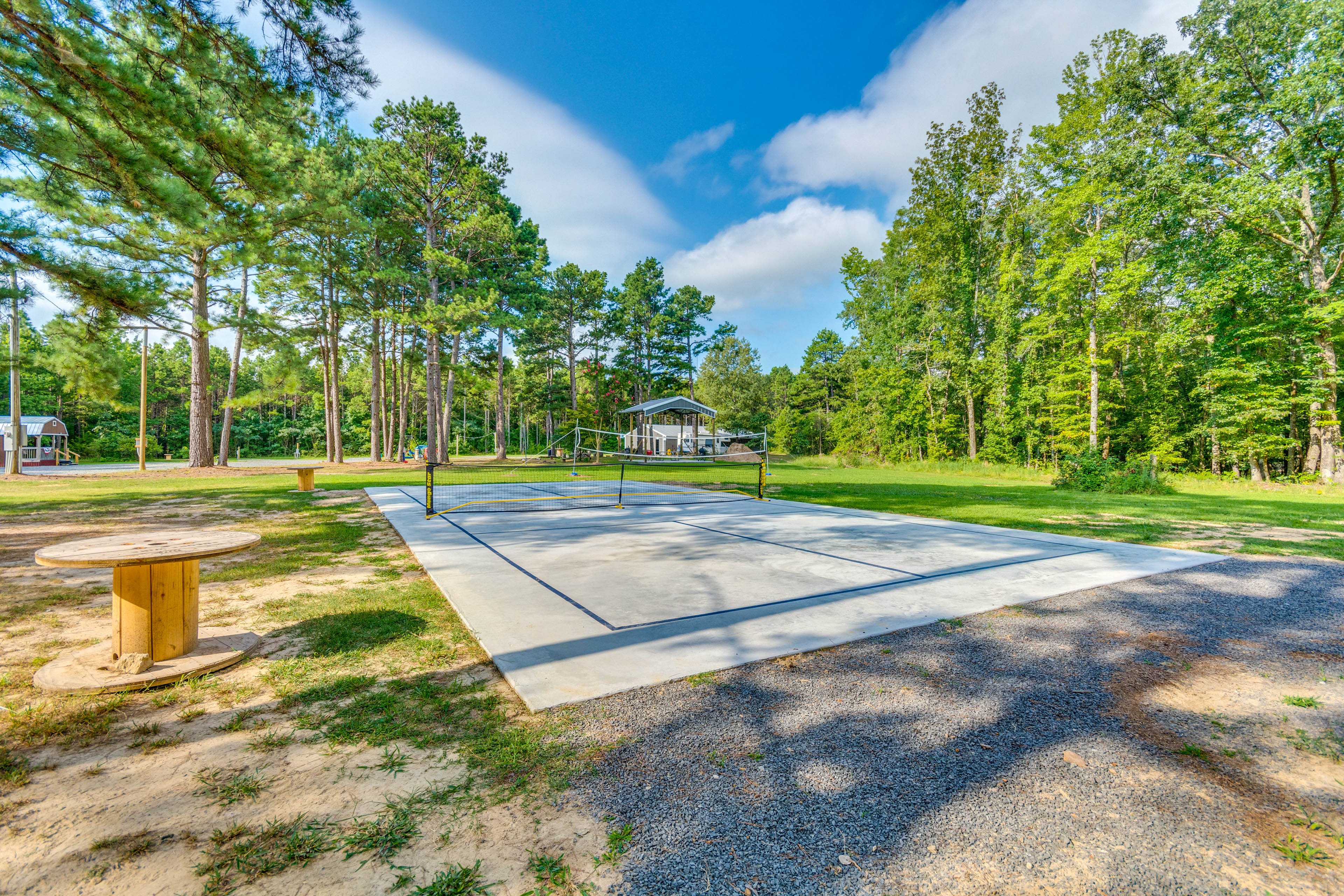 Shared Pickleball Court