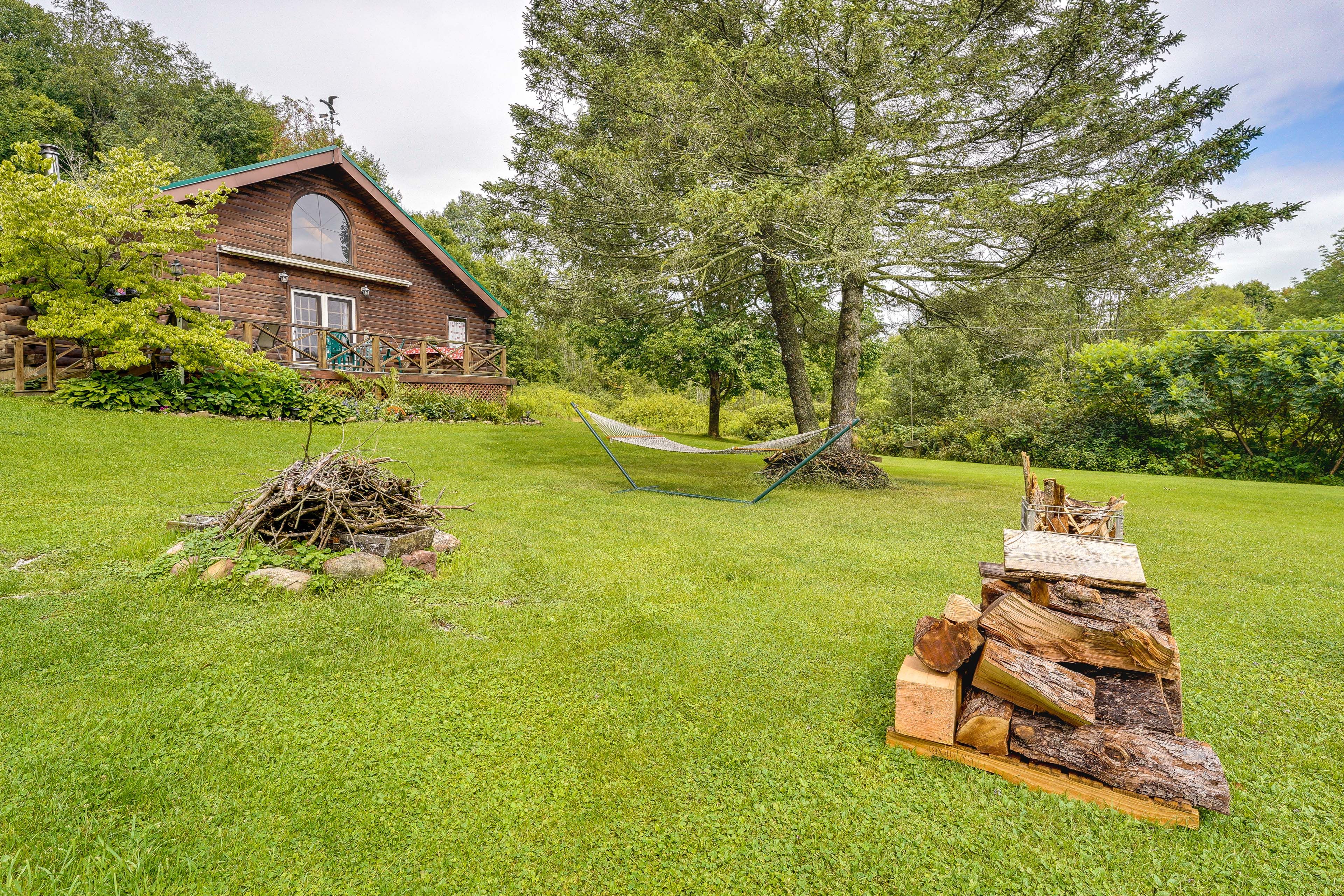 Yard | Fire Pit (Wood Provided) | Hammock